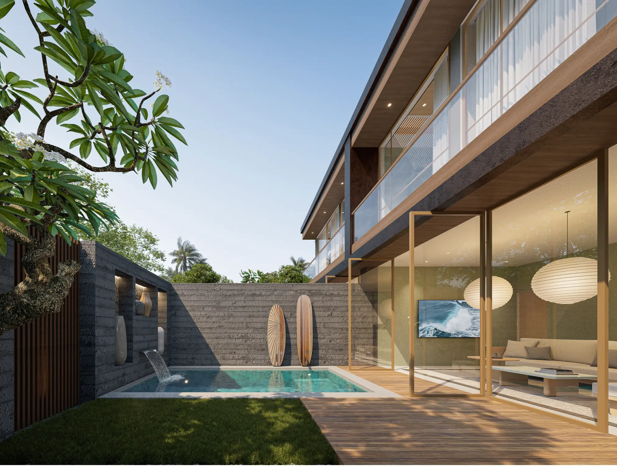 villa in Cemagi, Tabanan, Bali