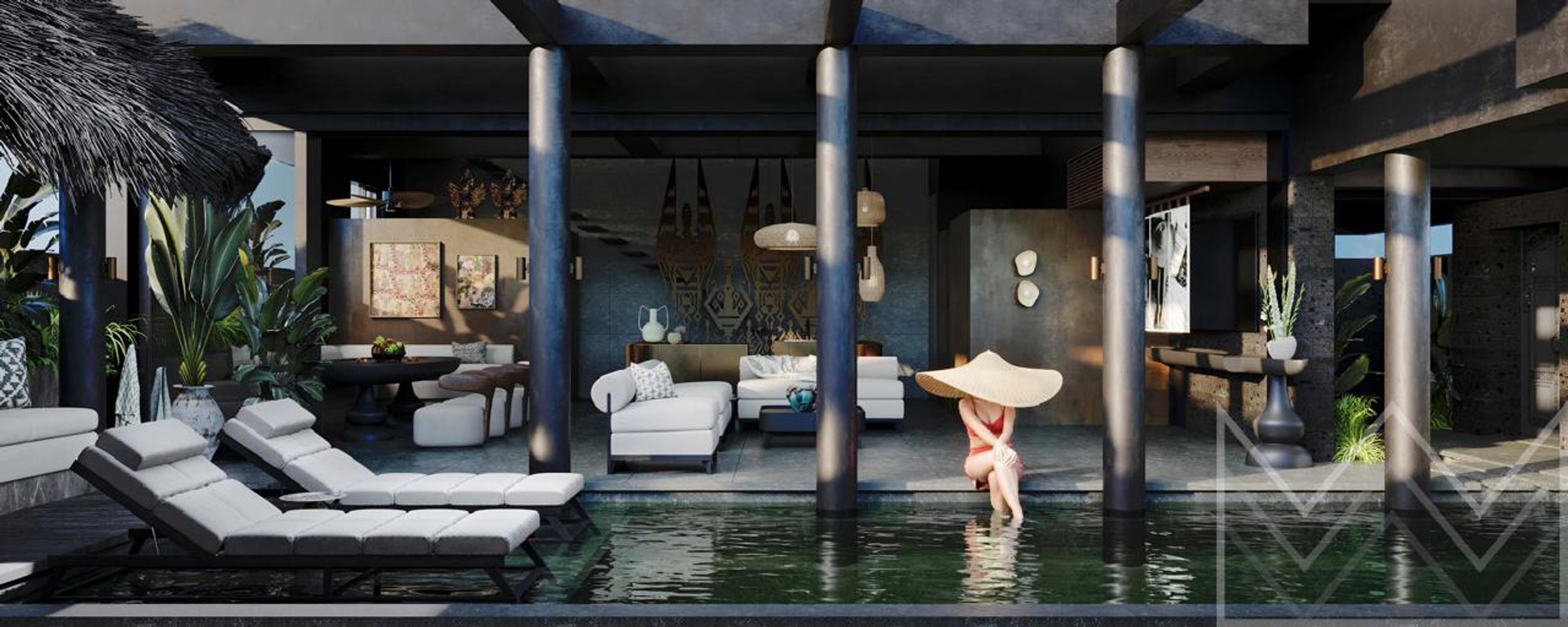 Uma La Lang villa in Cemagi, Canggu, Bali — thumbnail 2