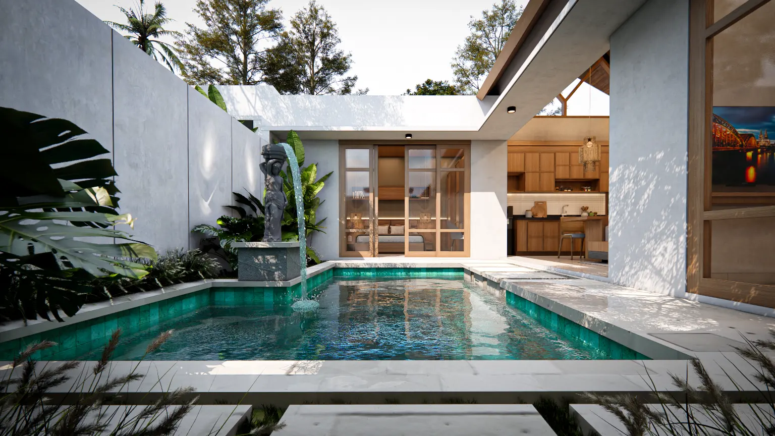 villa in Melasti, Bukit, Bali