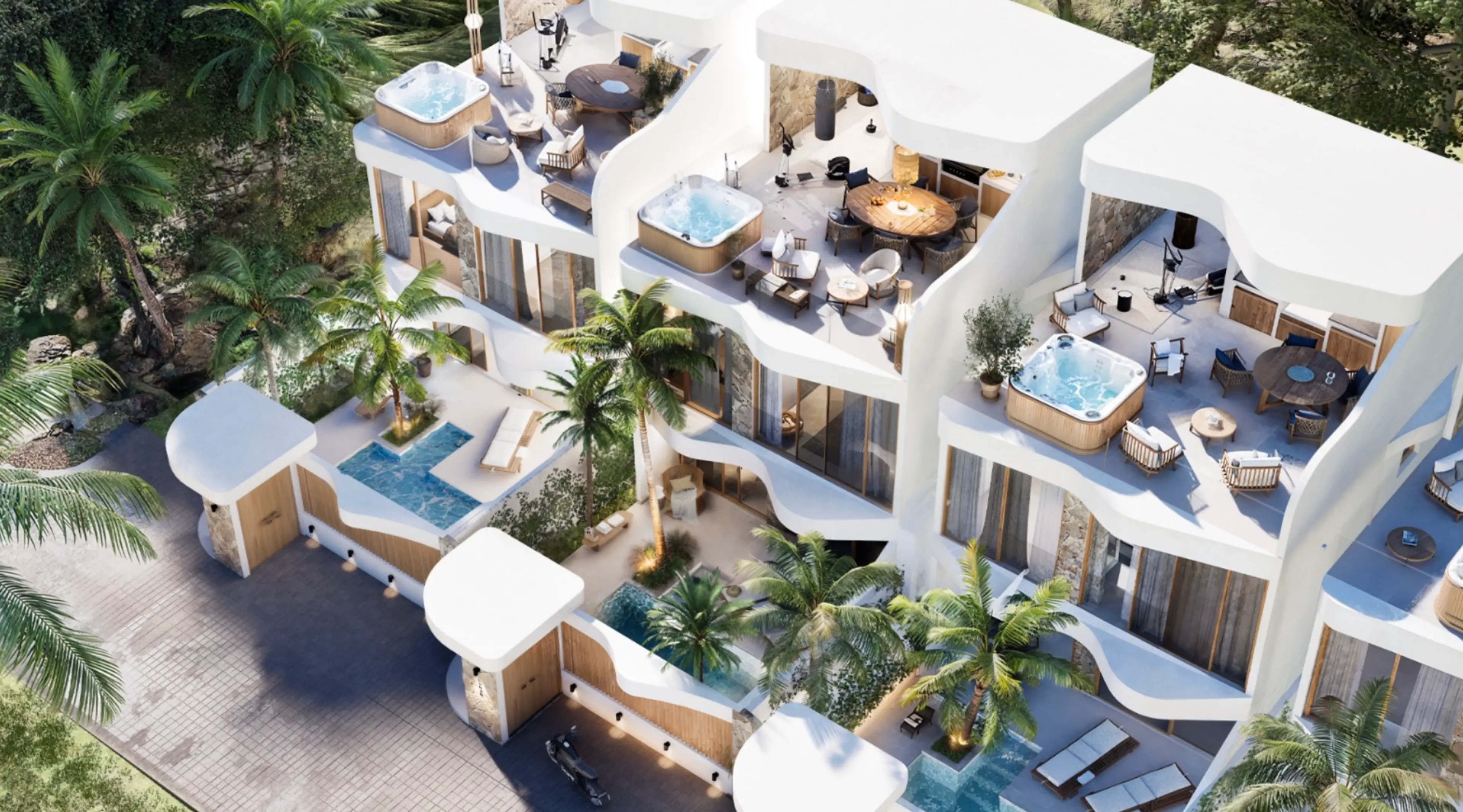 villa in Nyang Nyang, Bukit, Bali — thumbnail 7