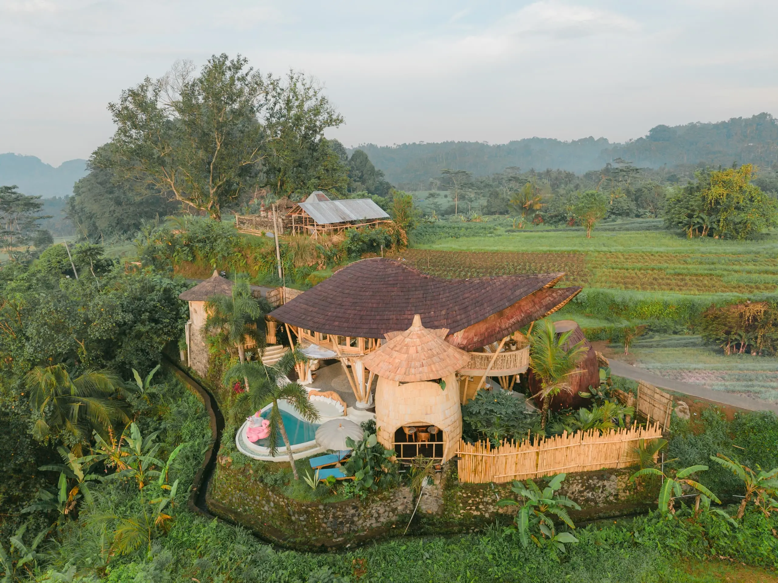 villa in Sidemen, Karangasem, Bali