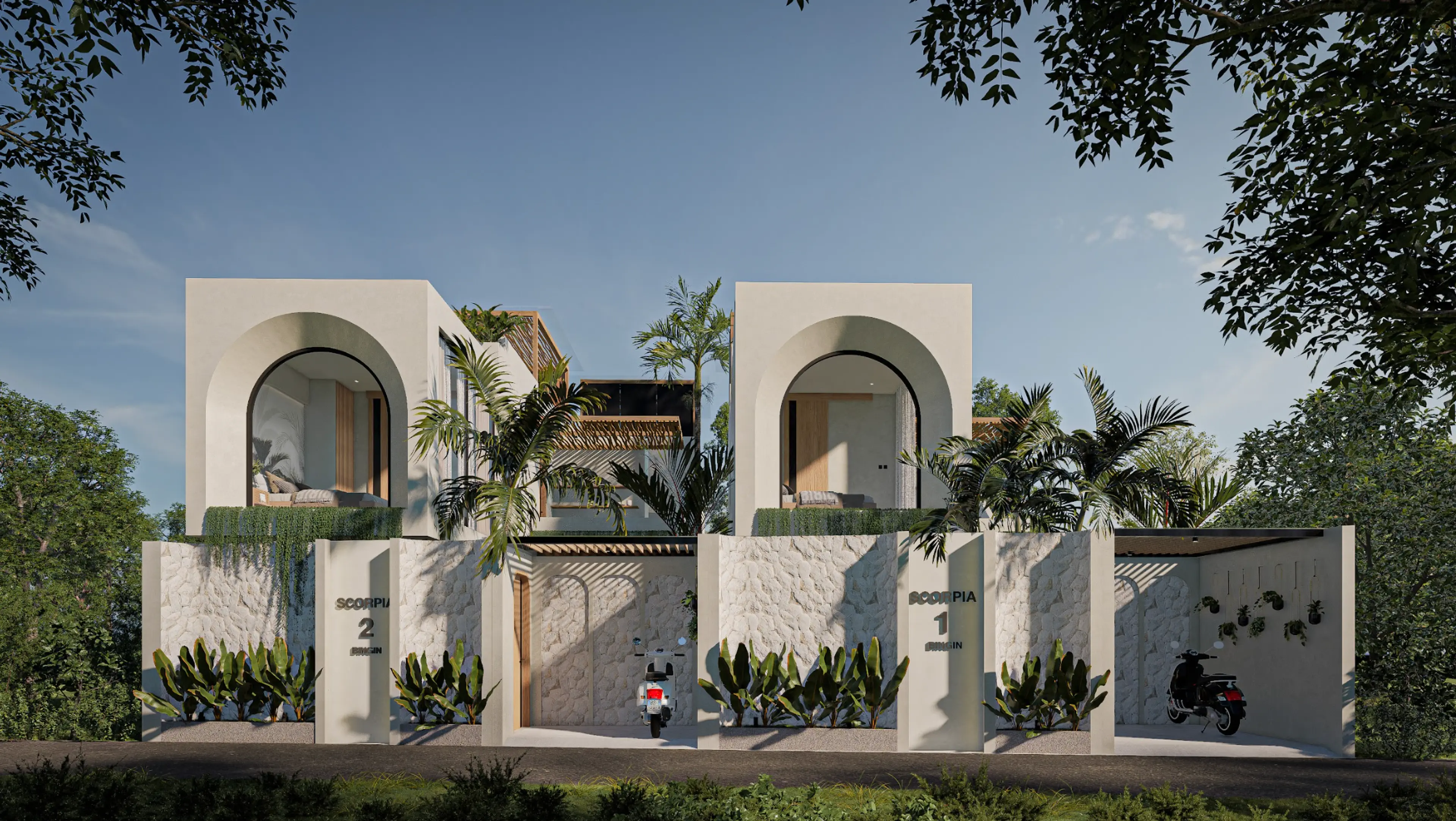 Scorpia villa in Bingin, Bukit, Bali