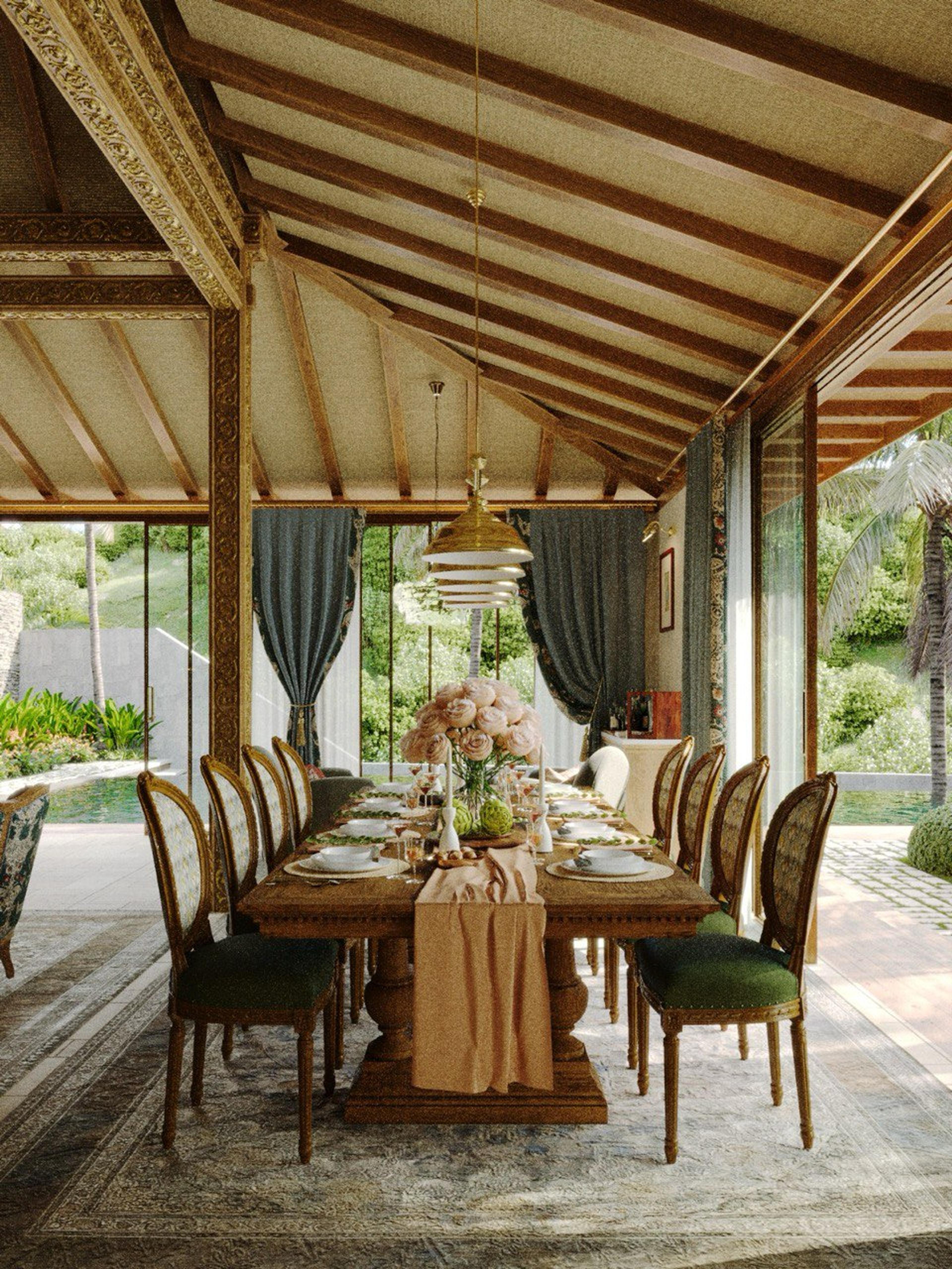 Golden Peacock Villa villa in Melasti, Bukit, Bali — thumbnail 3