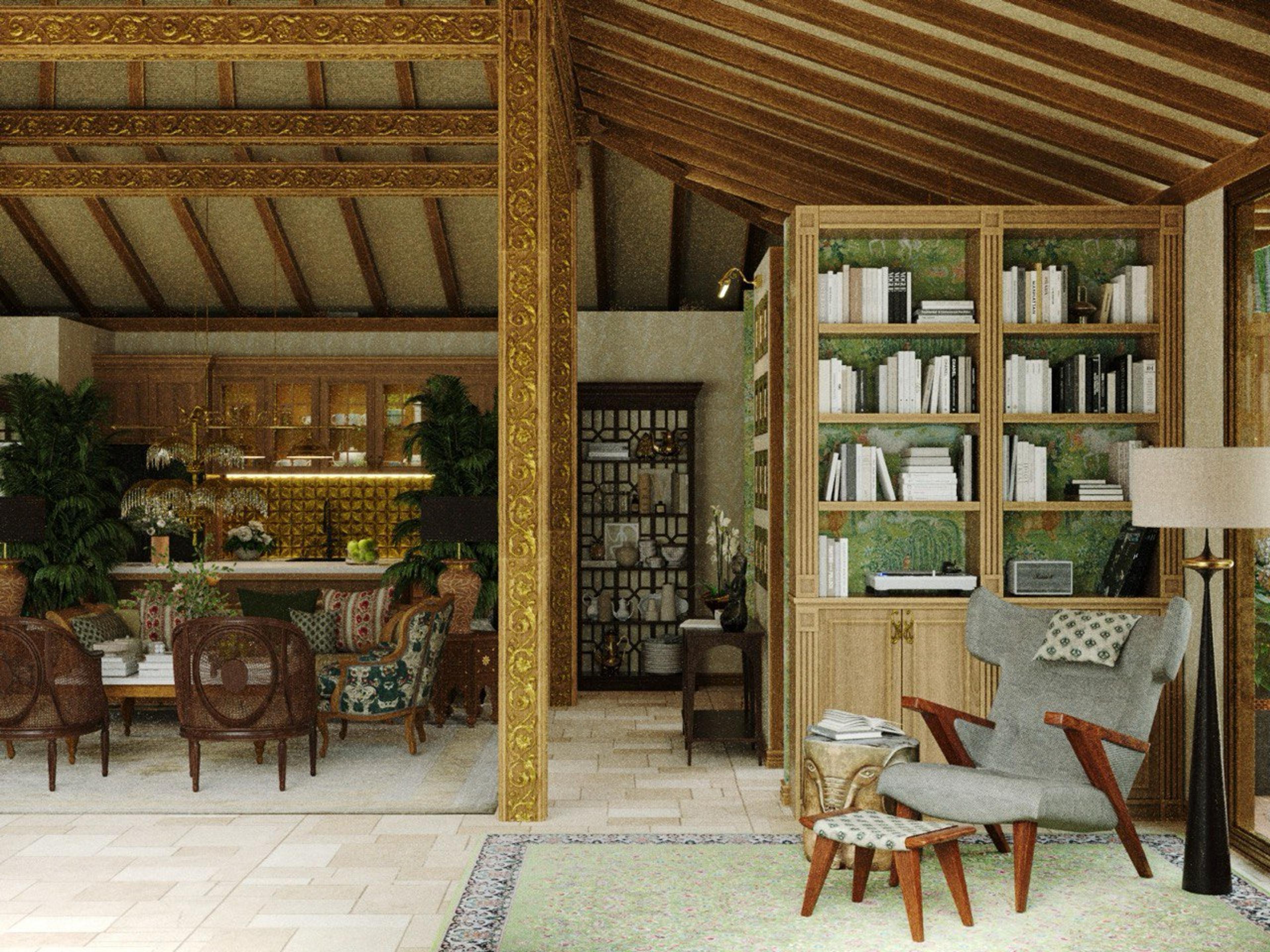 Golden Peacock Villa villa in Melasti, Bukit, Bali — thumbnail 8