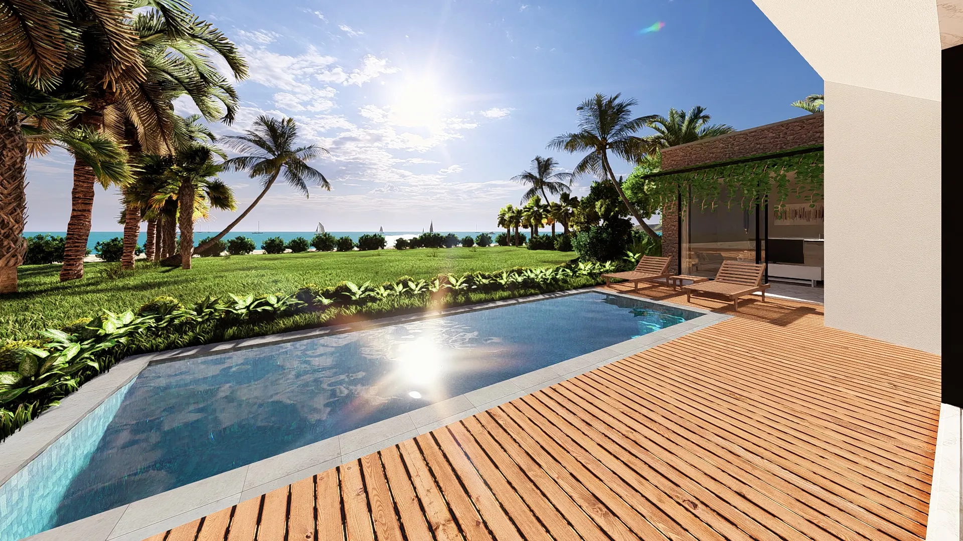 villa in Lombok, Bali