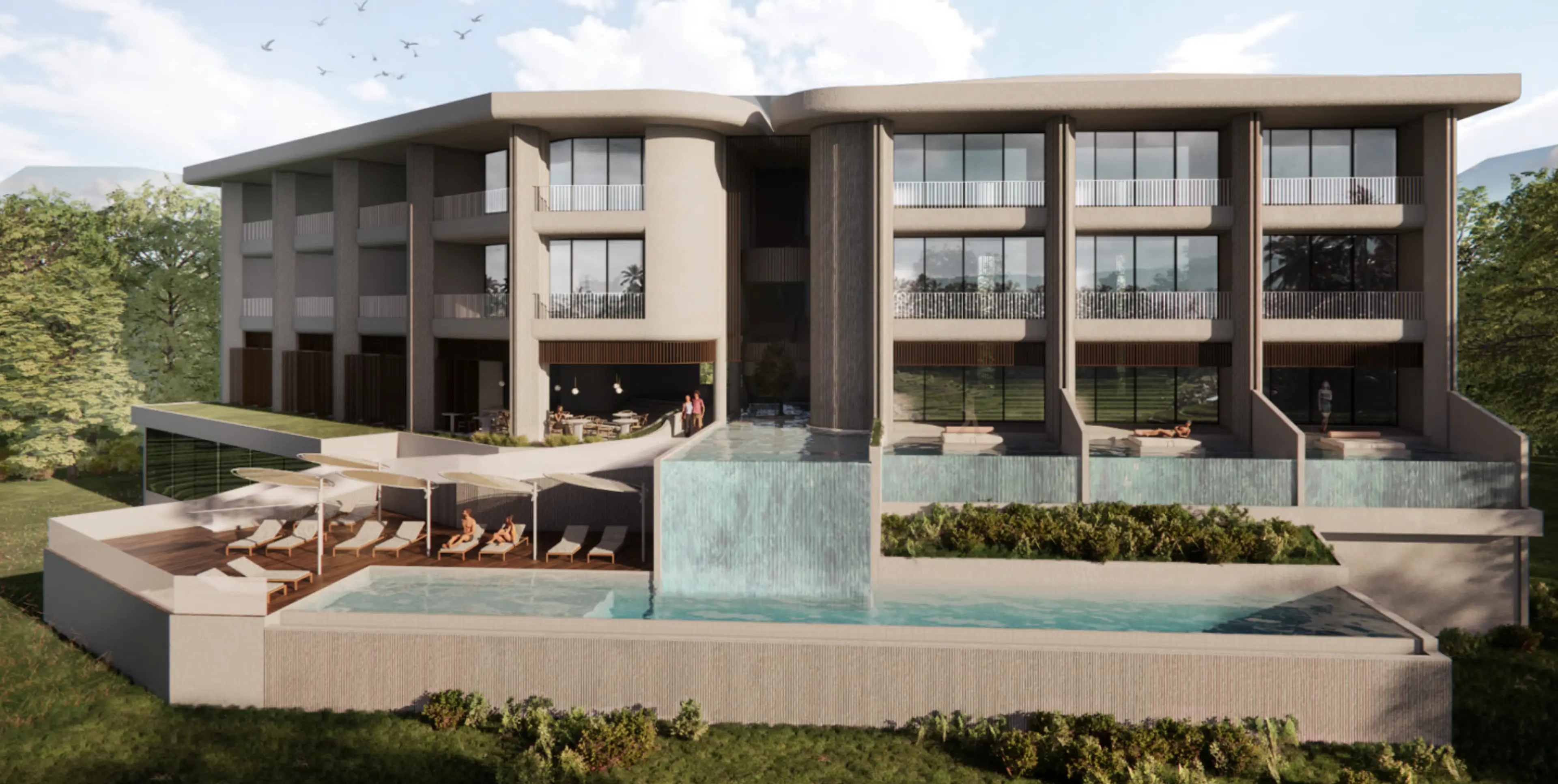 OASIS III, Berawa Apartments studio in Berawa, Canggu, Bali