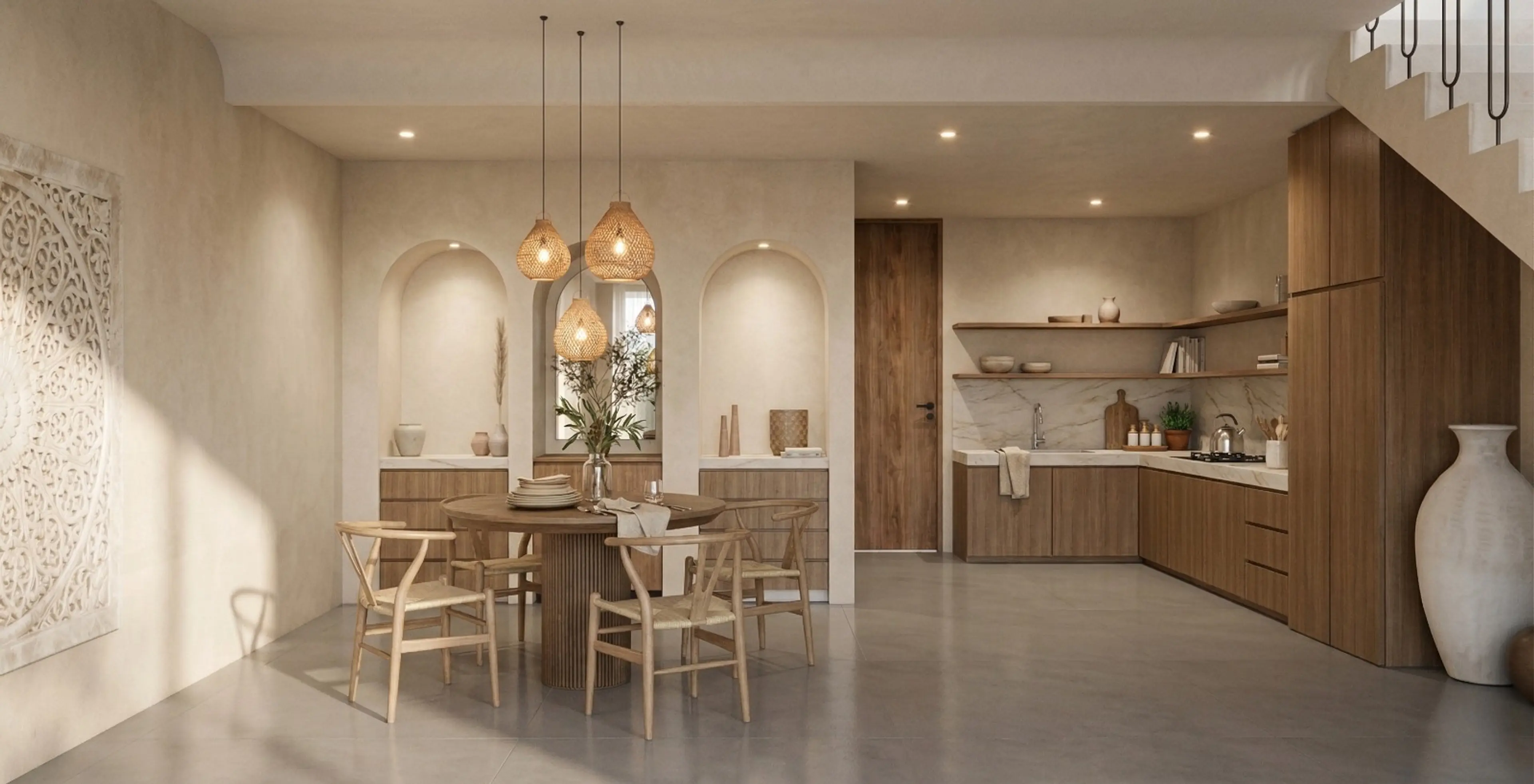 OCEAN view APPARTMENTS villa in Padang Padang, Bukit, Bali