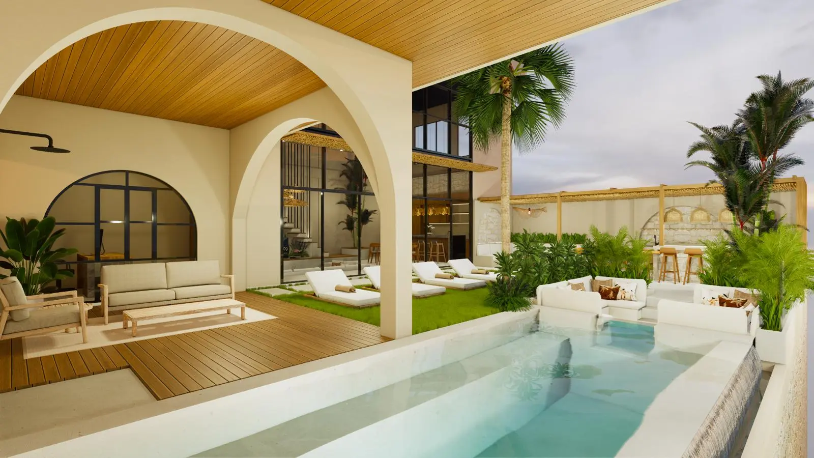 villa in Kaba Kaba, Canggu, Bali