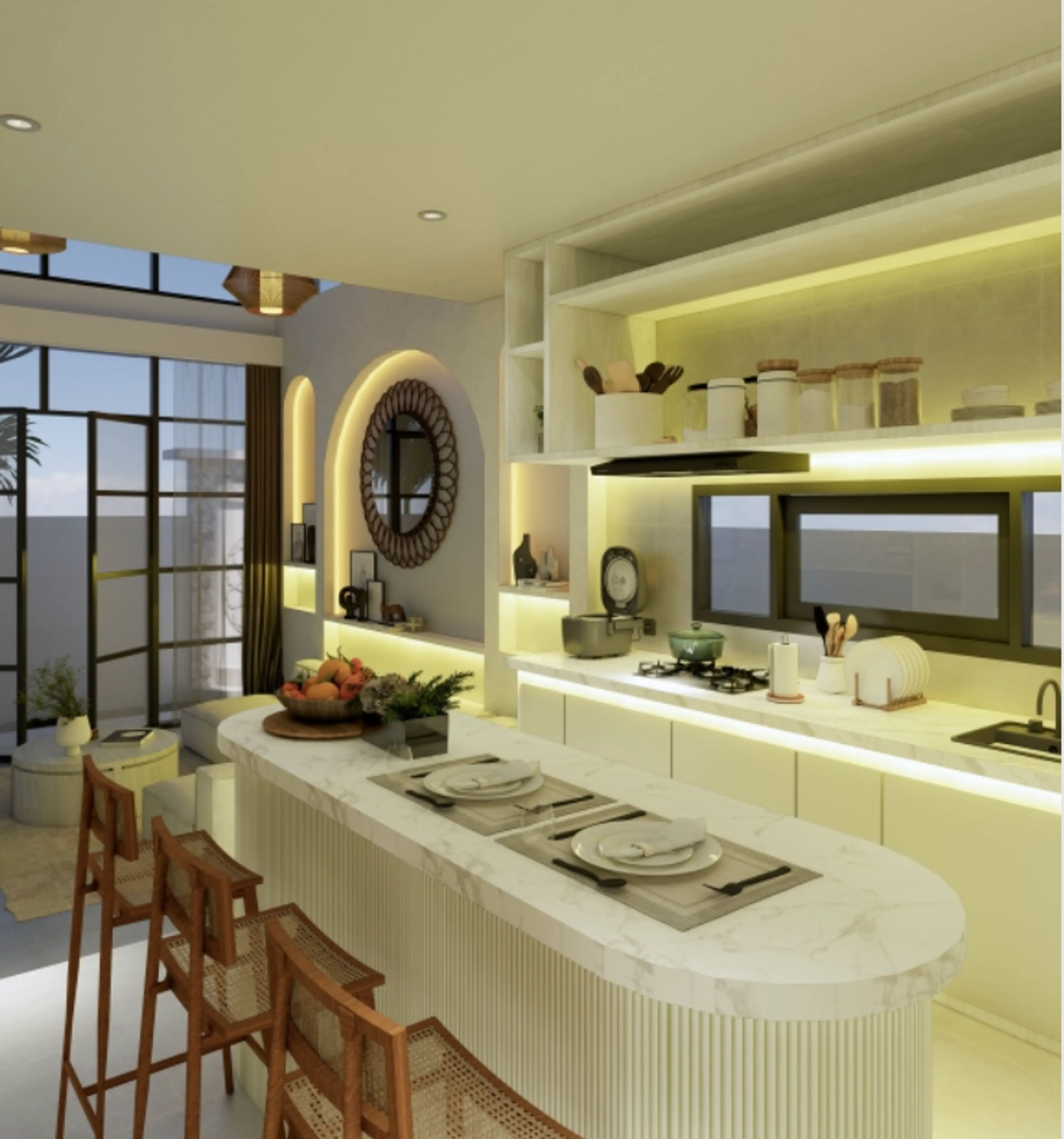 villa in Nunggalan, Bukit, Bali — thumbnail 4