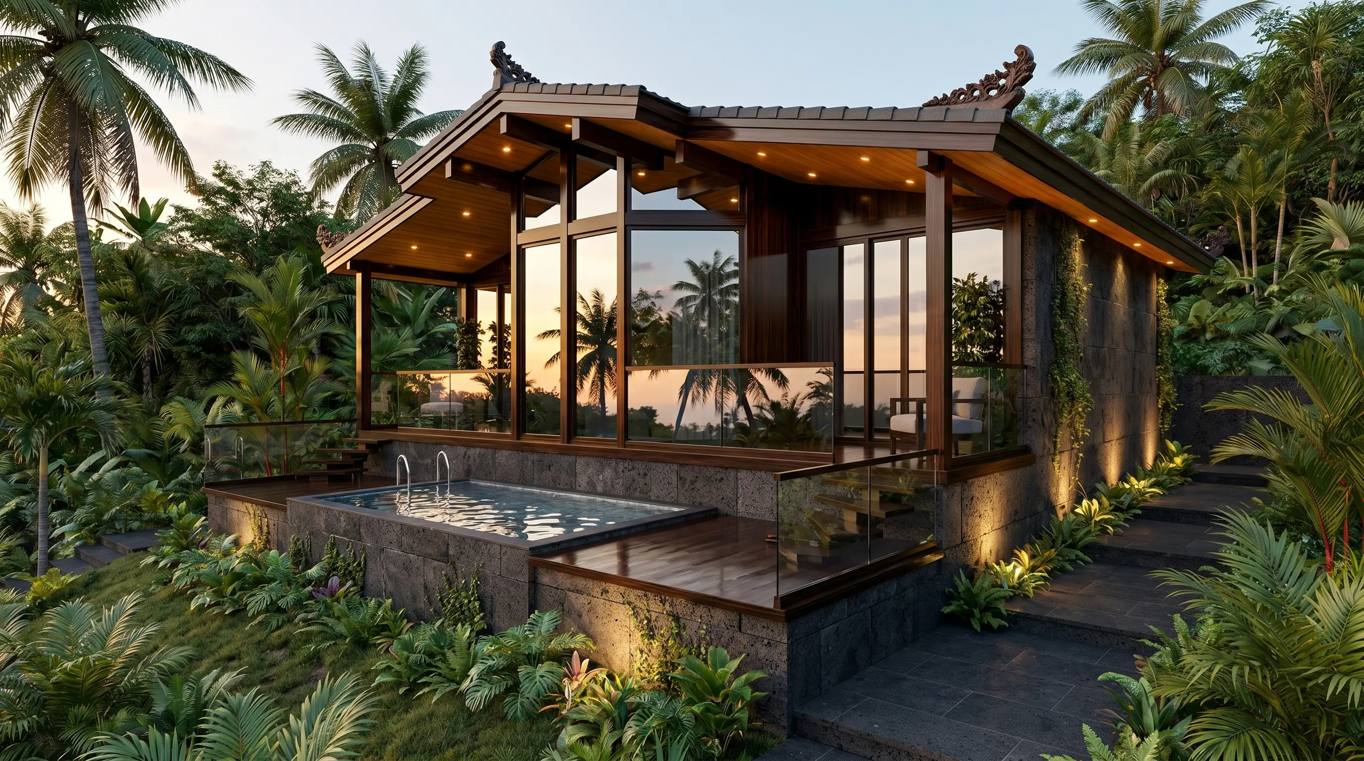 villa in Melasti, Bukit, Bali
