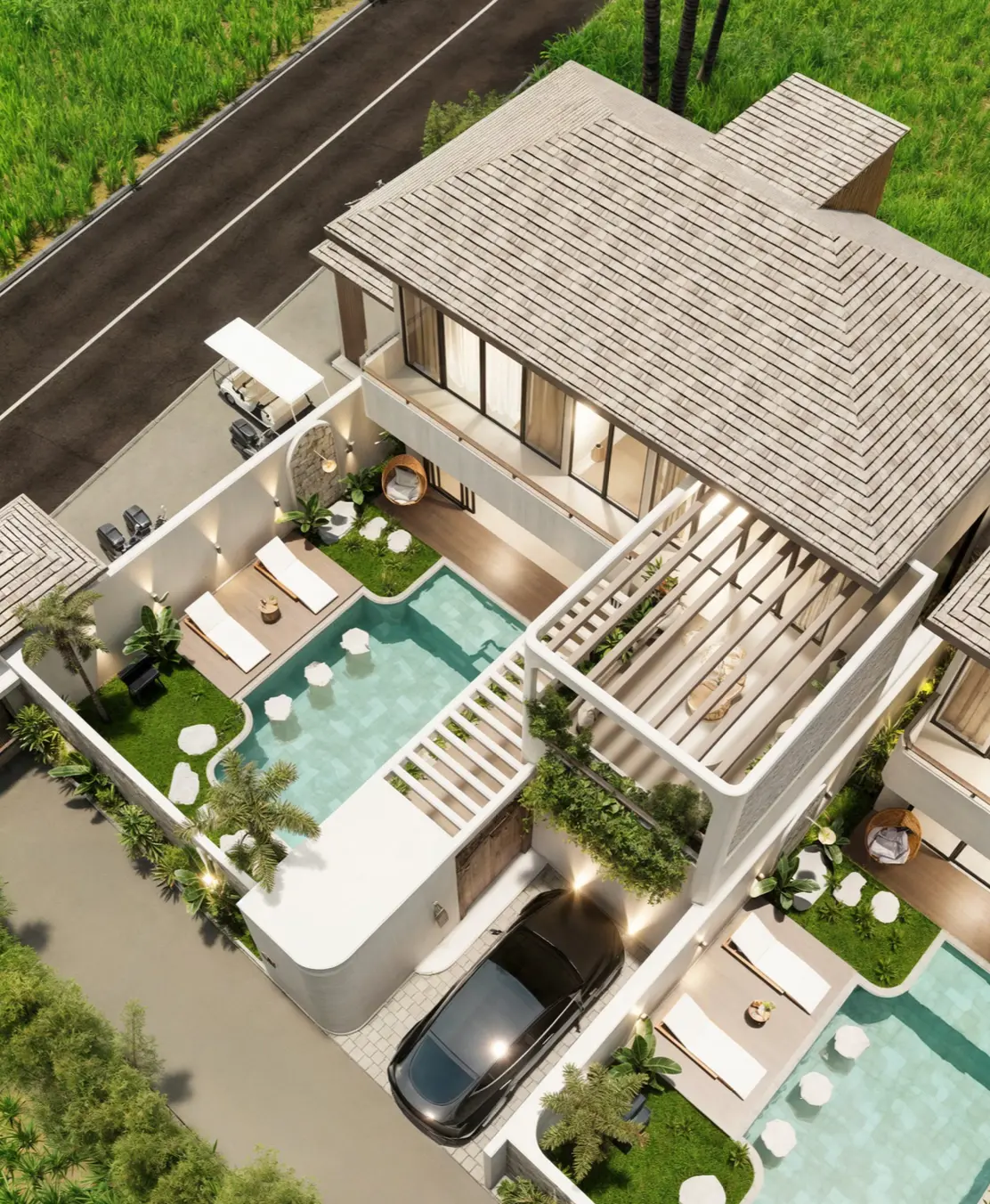 The Kaya Residences villa in Kedungu, Tabanan, Bali