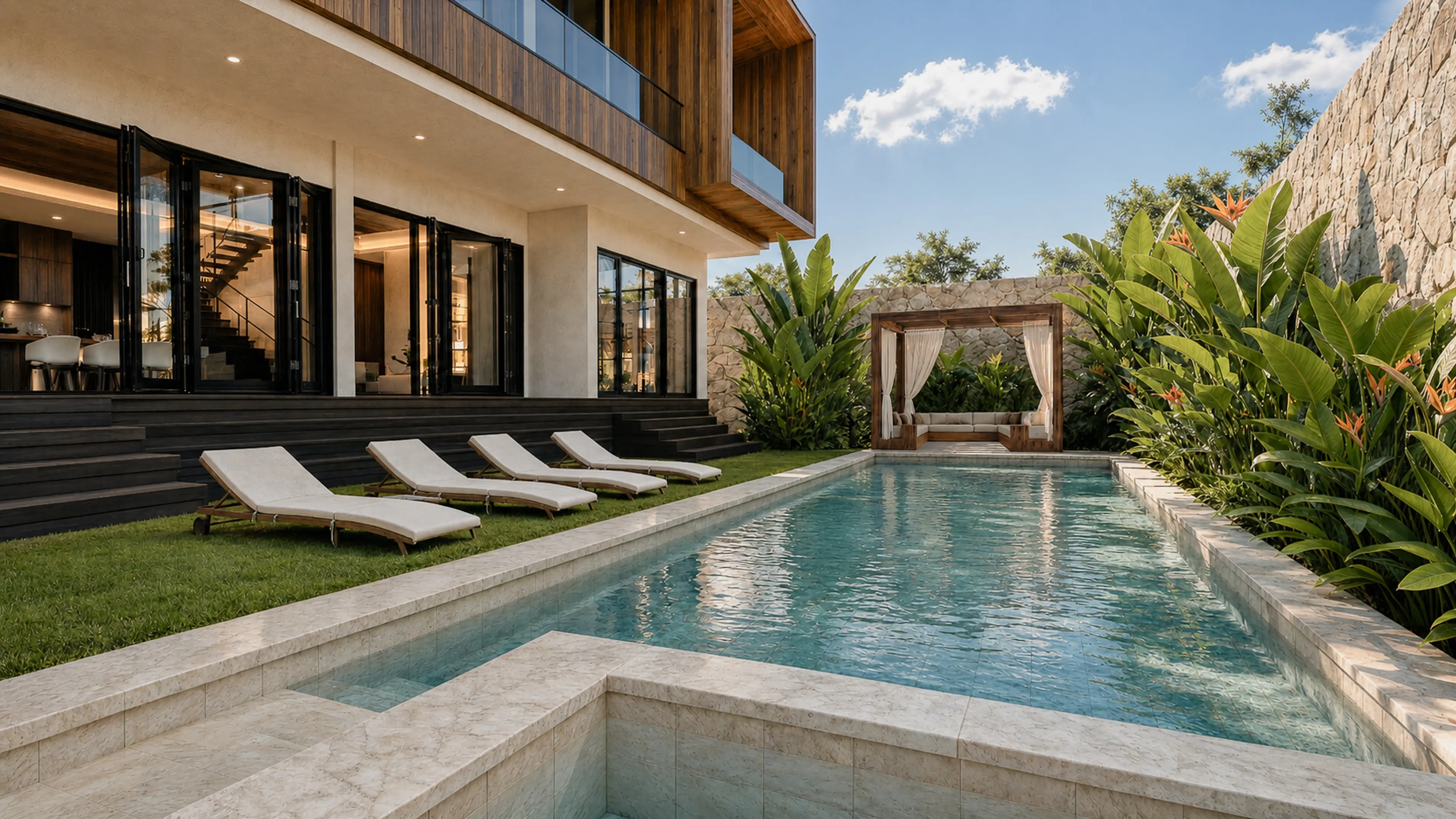villa in Nunggalan, Bukit, Bali