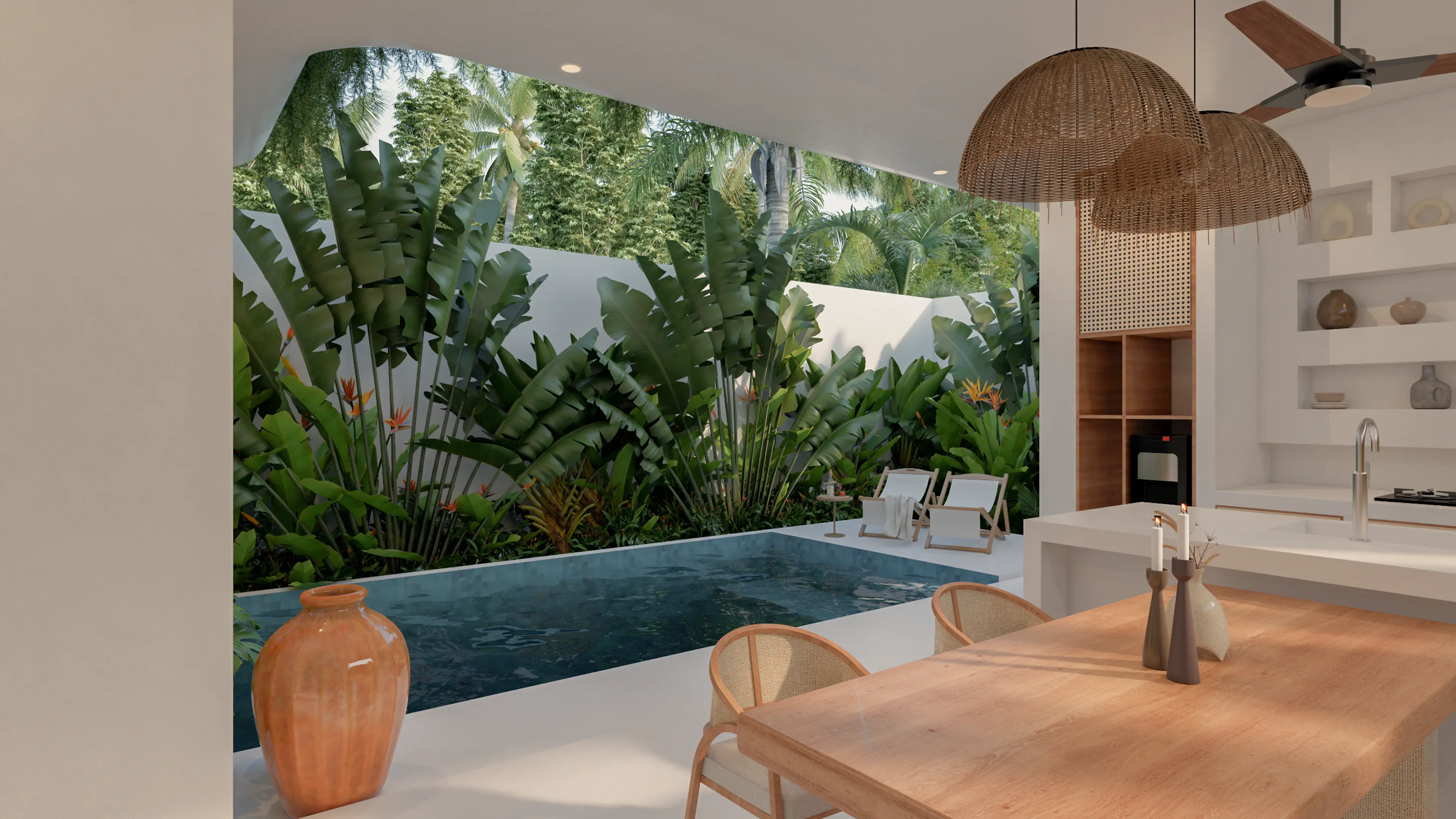 villa in Lombok, Bali