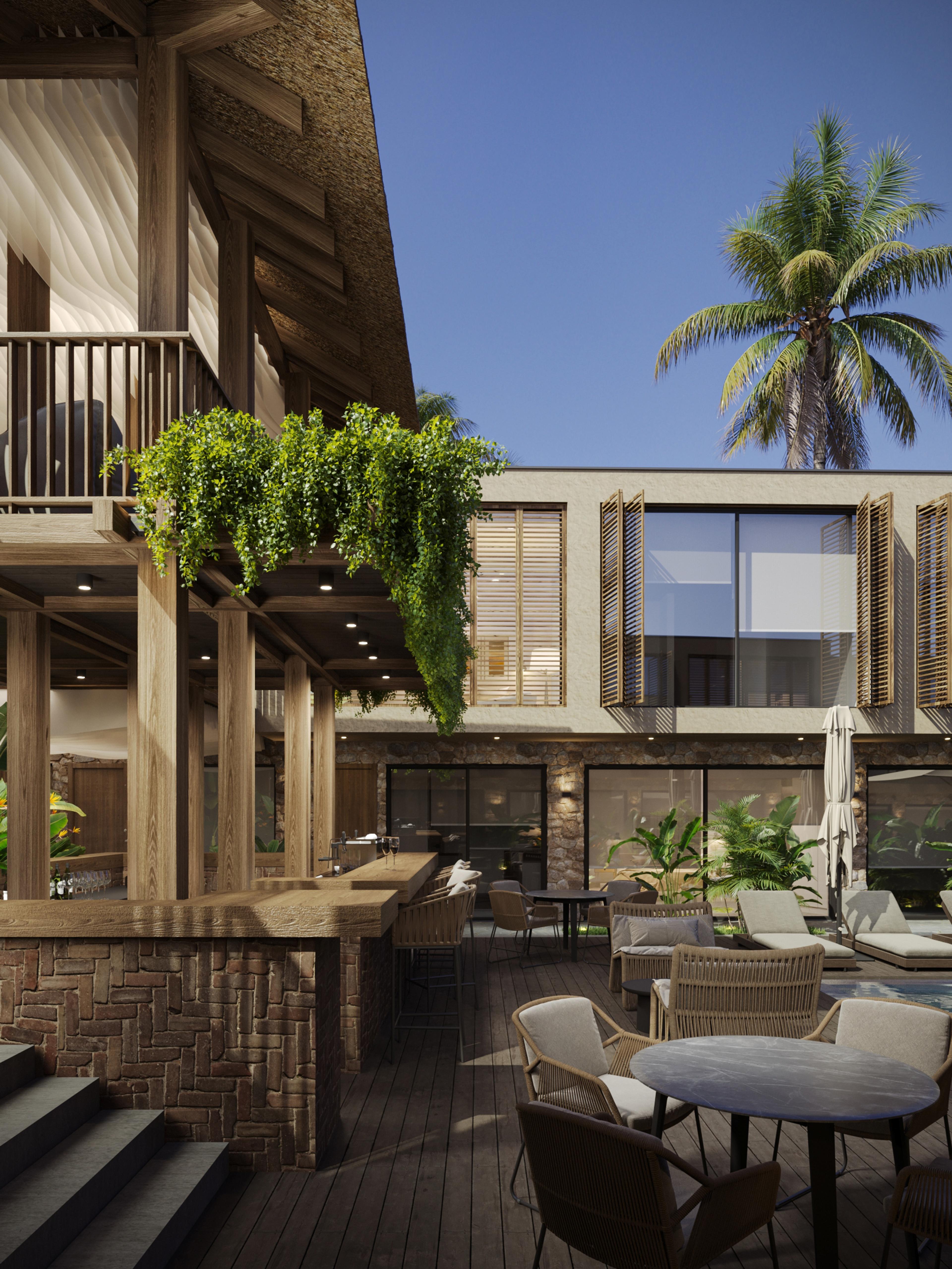 Awwa Hotel By Ribas property in Batu Belig, Canggu, Bali — thumbnail 18