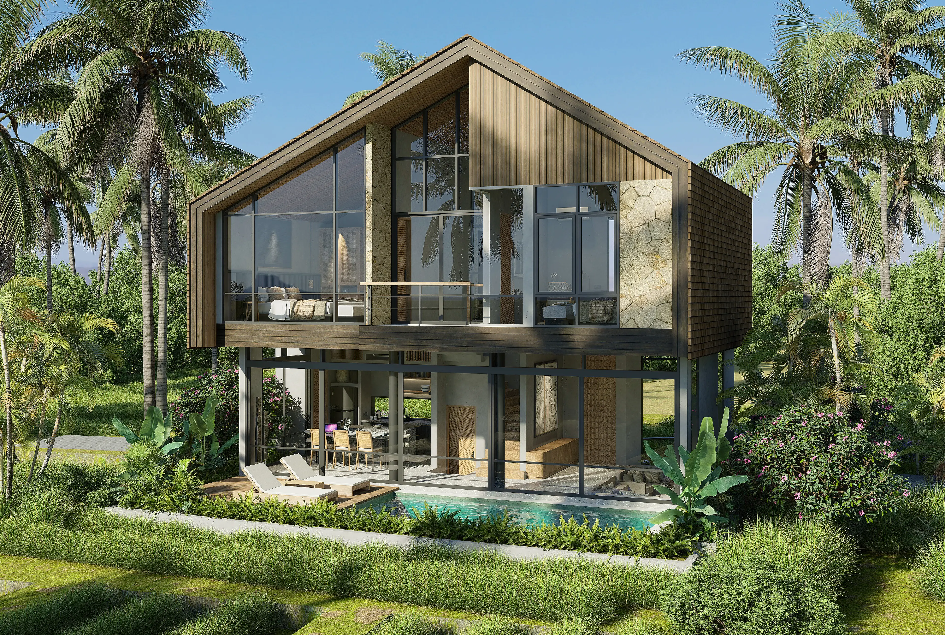 villa in Pererenan, Canggu, Bali — thumbnail 2