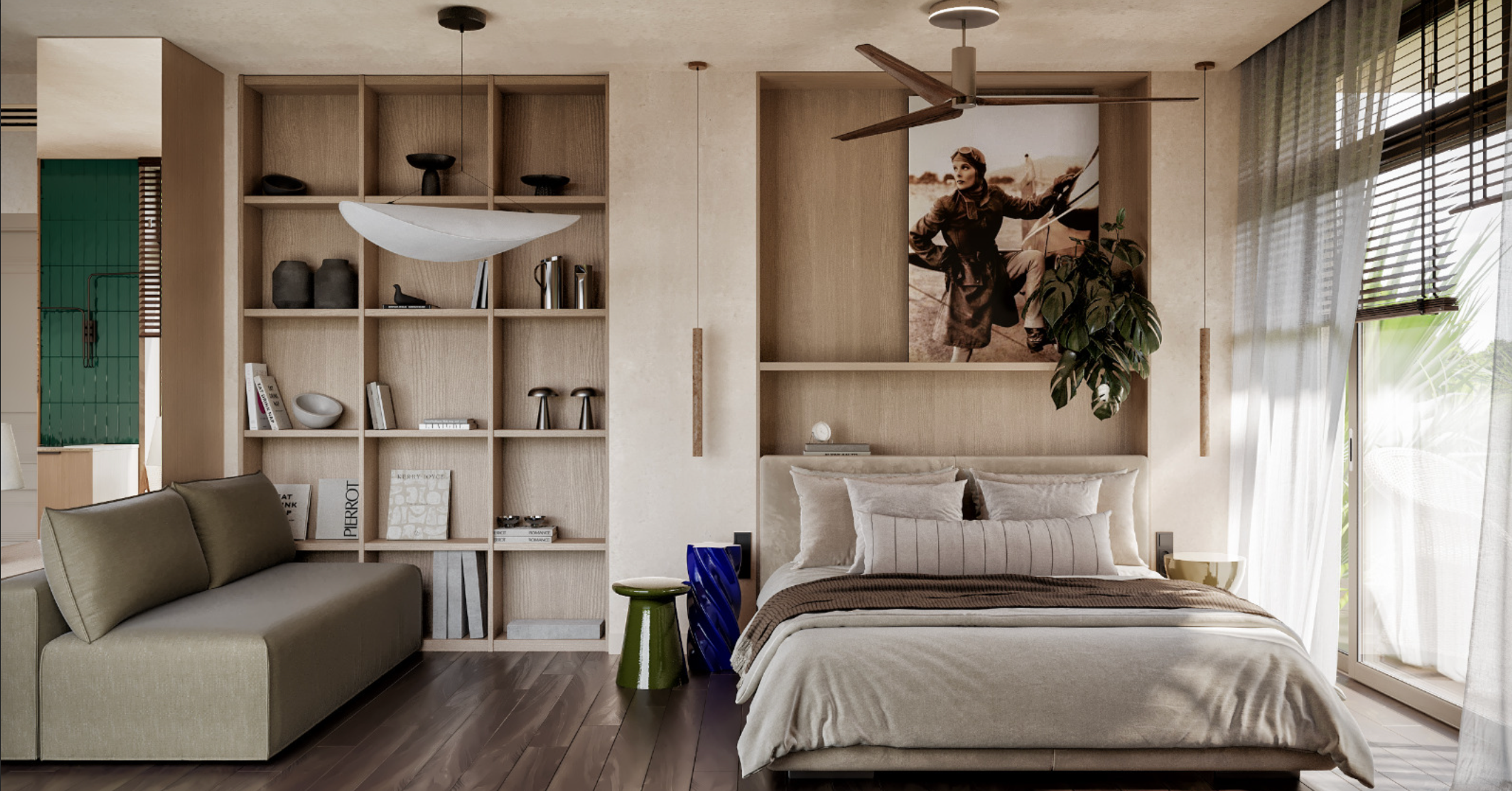 Apart hotel Aviator apartment in Berawa, Canggu, Bali — thumbnail 2