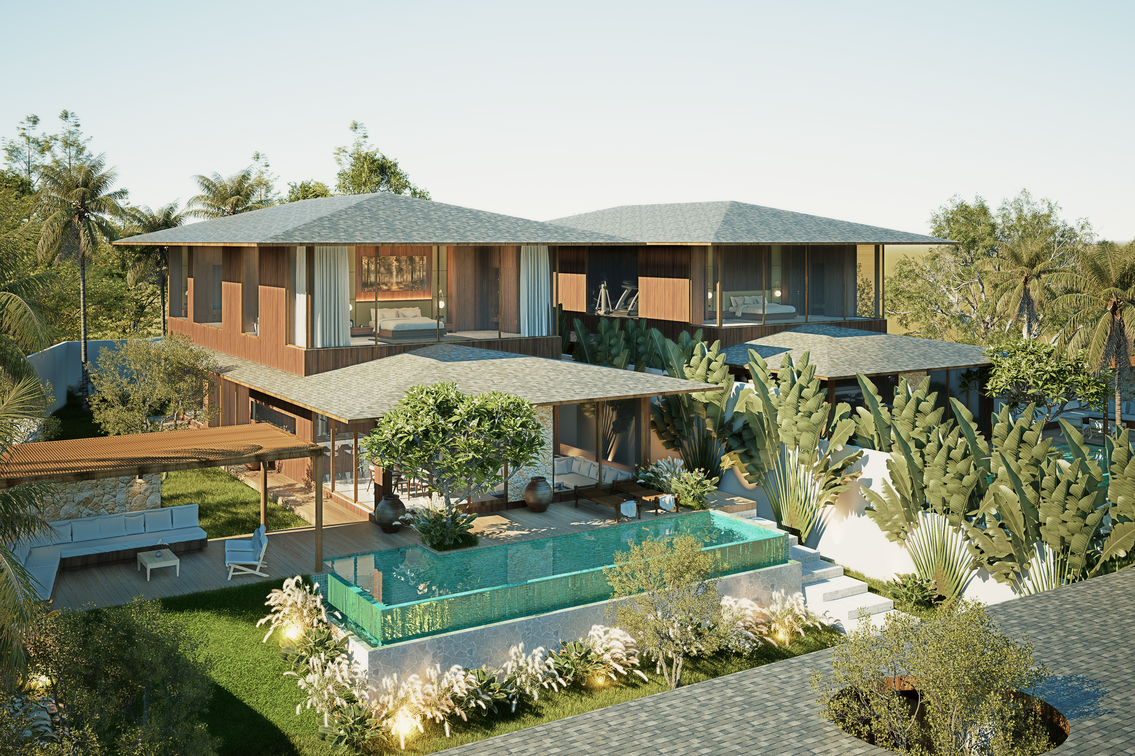 Akami Villas villa in Pererenan, Canggu, Bali — thumbnail 10