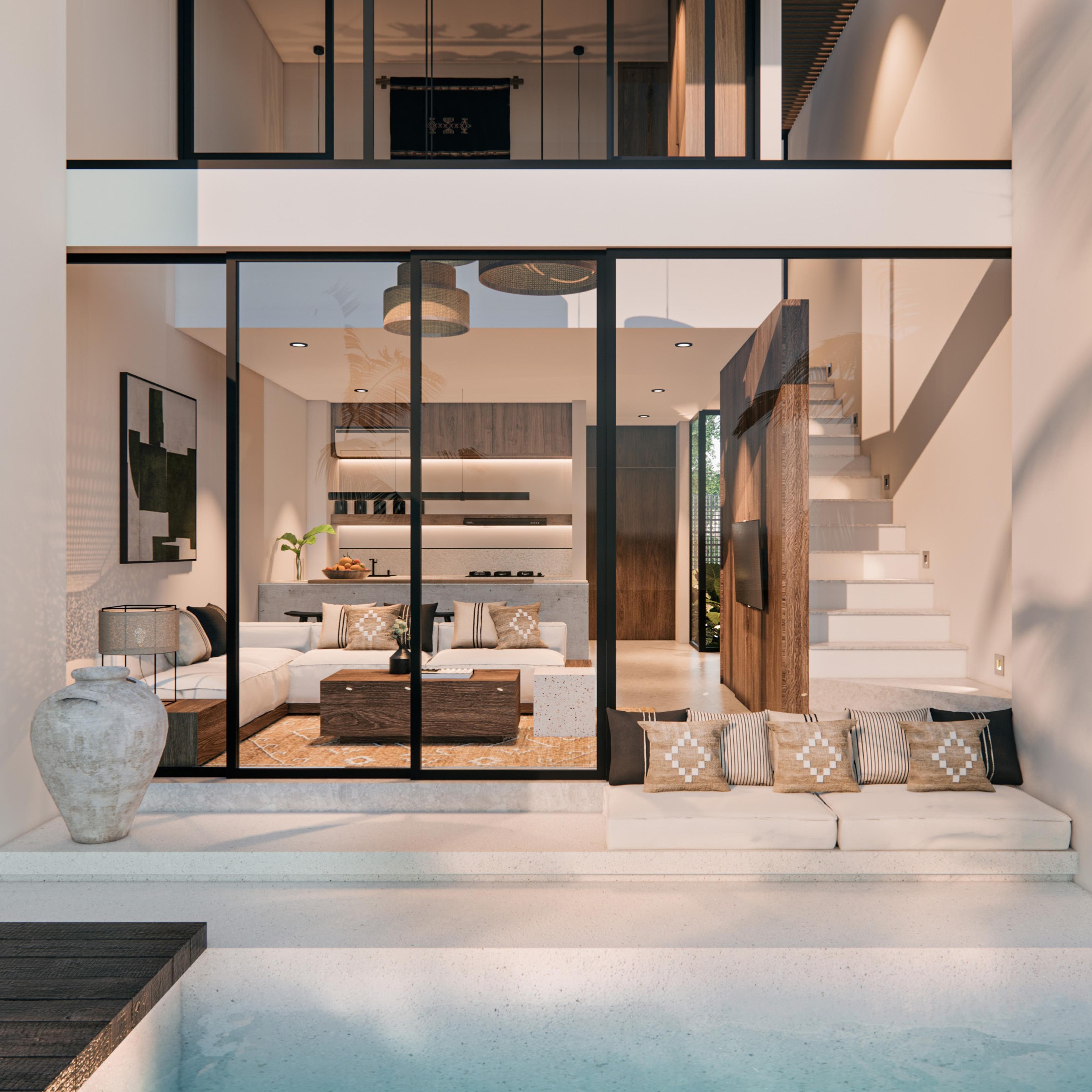 Uma Loft villa in Pererenan, Canggu, Bali — thumbnail 11