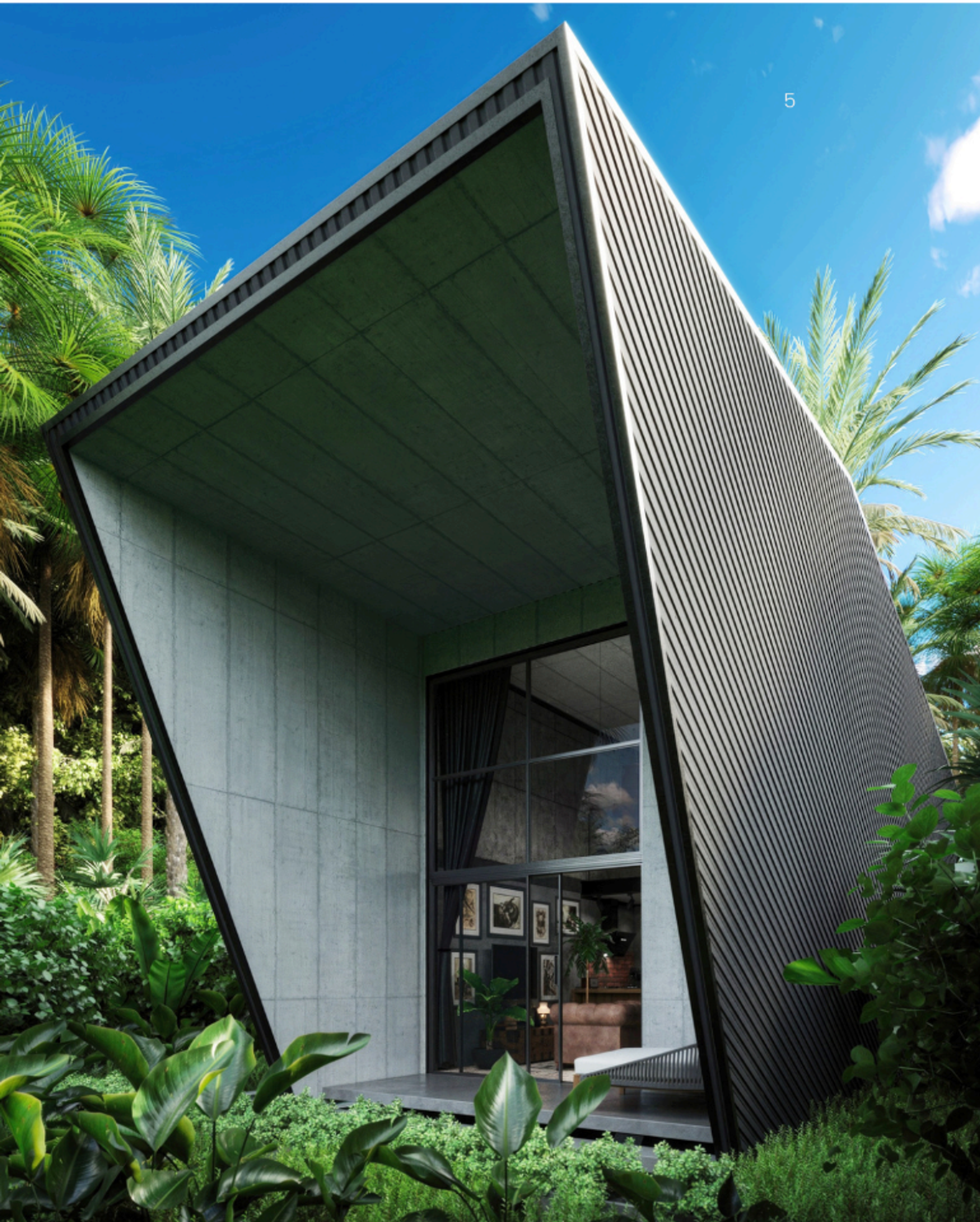 Jey grey Cabanas property in Melasti, Bukit, Bali — thumbnail 3