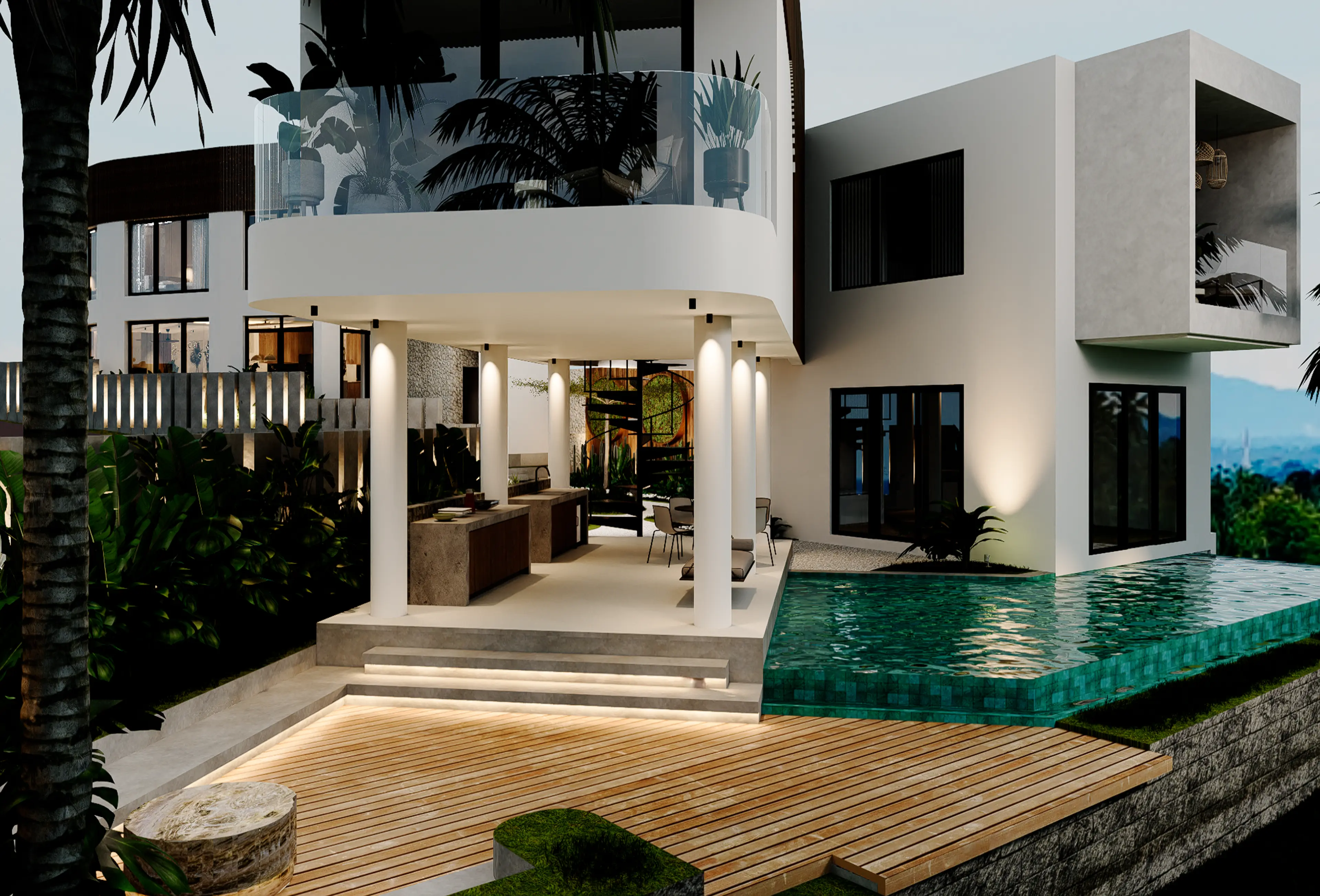 villa in Pererenan, Canggu, Bali — thumbnail 3