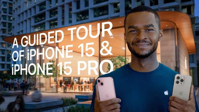 Illustration of A Guided Tour of iPhone 15