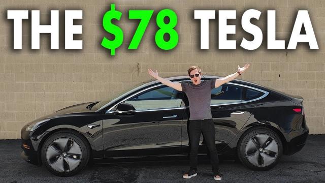 Illustration of How I bought a Tesla for $78 per month