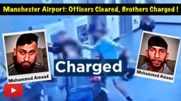 Manchester Airport Incident: Two Men Charged While Police Avoid Prosecution