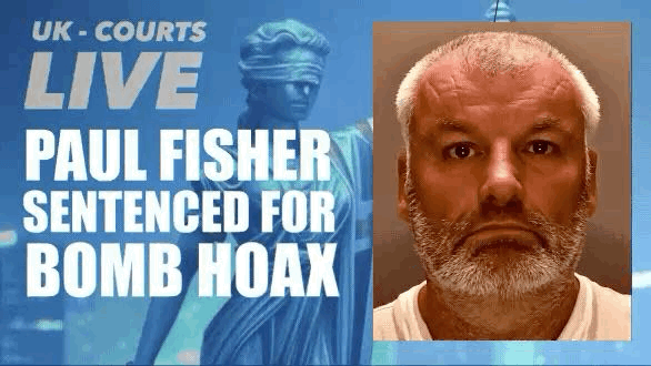 🔴 Man jailed for hoax bomb threats across UK