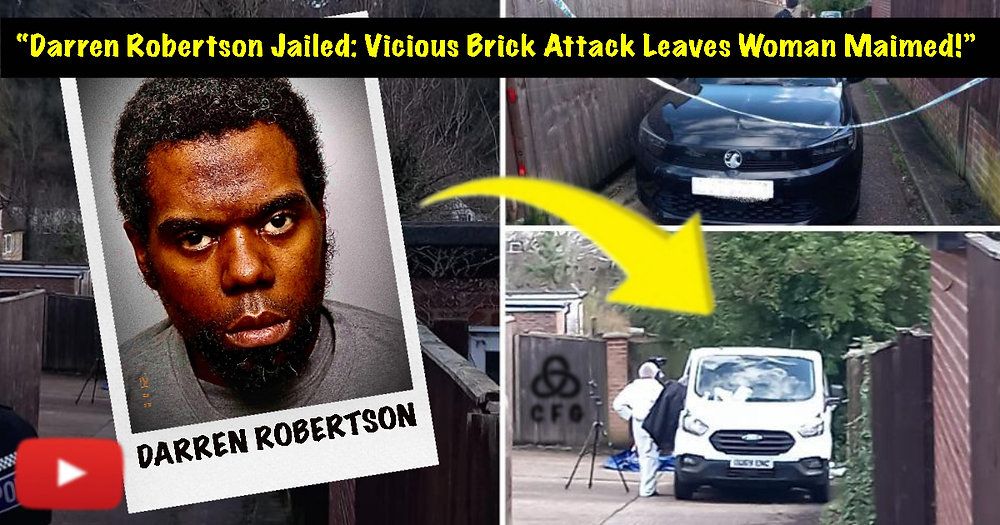 Darren Robertson Jailed for 27 Years After Vicious Brick Attack on Woman in High Wycombe Park!