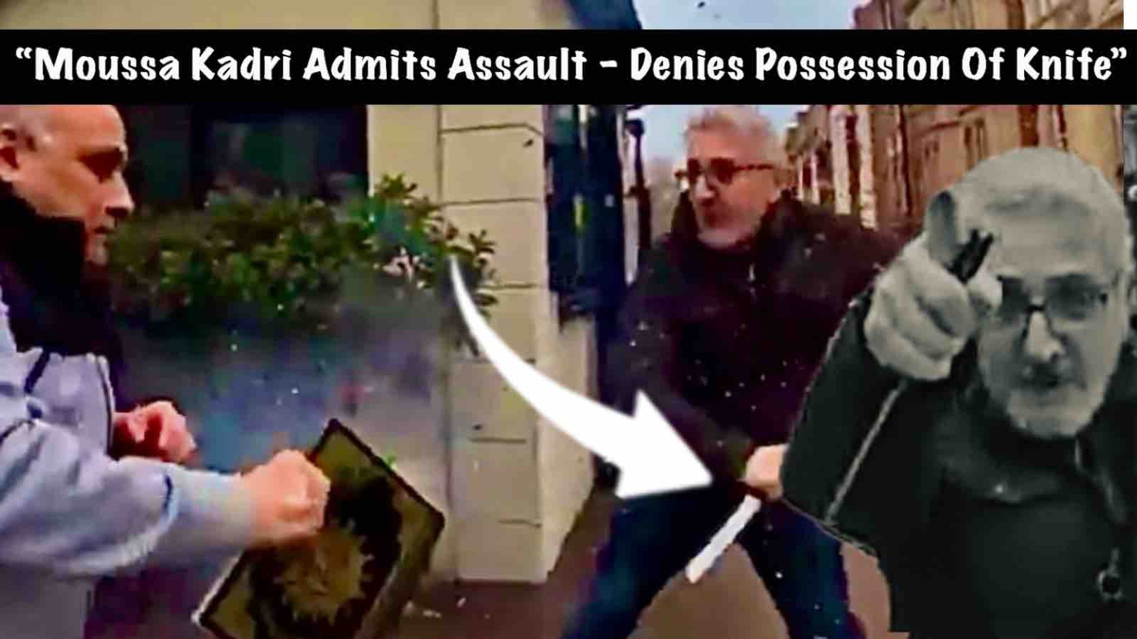 Man Pleads Guilty To Assault On Quran-Burning Protester - But Denies Holding Knife 

