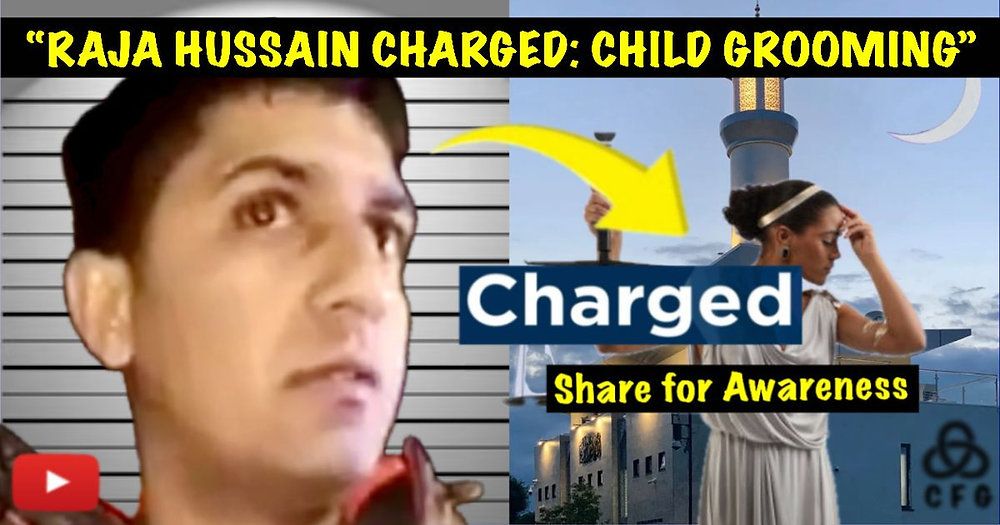 ALLEGED CHILD GROOMER: RAJA HUSSAIN CHARGED!
