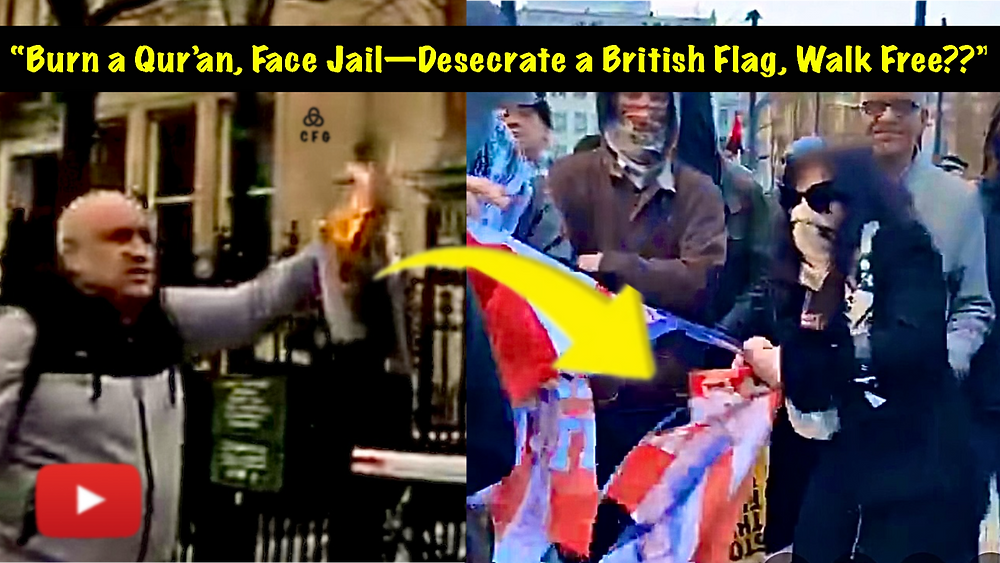 Public Order Offences And Two Tier Policing: Police Inaction Over Union Jack Desecration Highlights Double Standards!