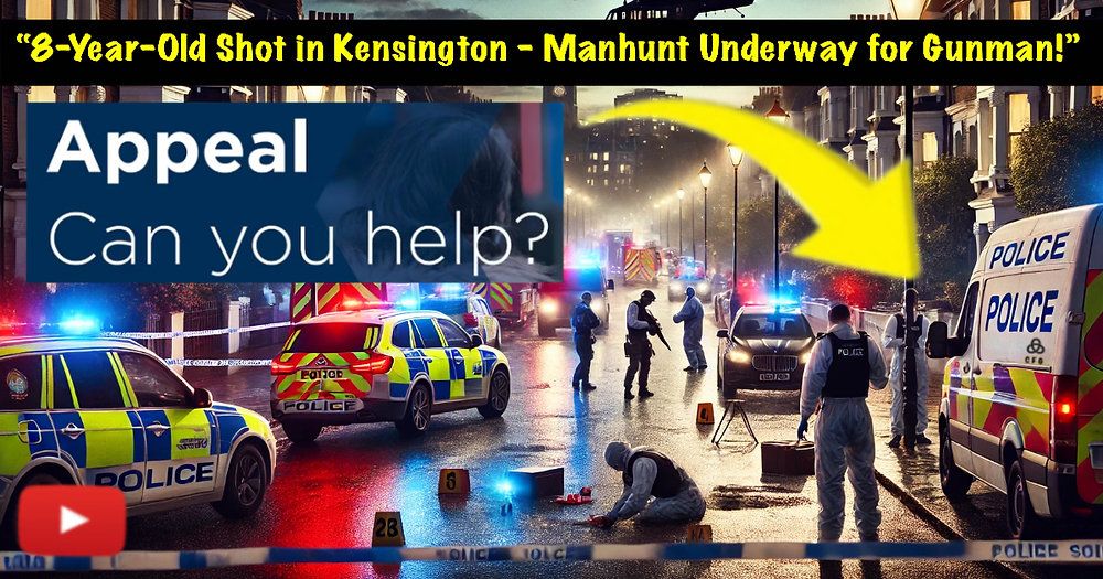 Girl, 8, & Man Gunned Down in Shocking Kensington Shooting – Police Launch Manhunt for Armed Suspect!