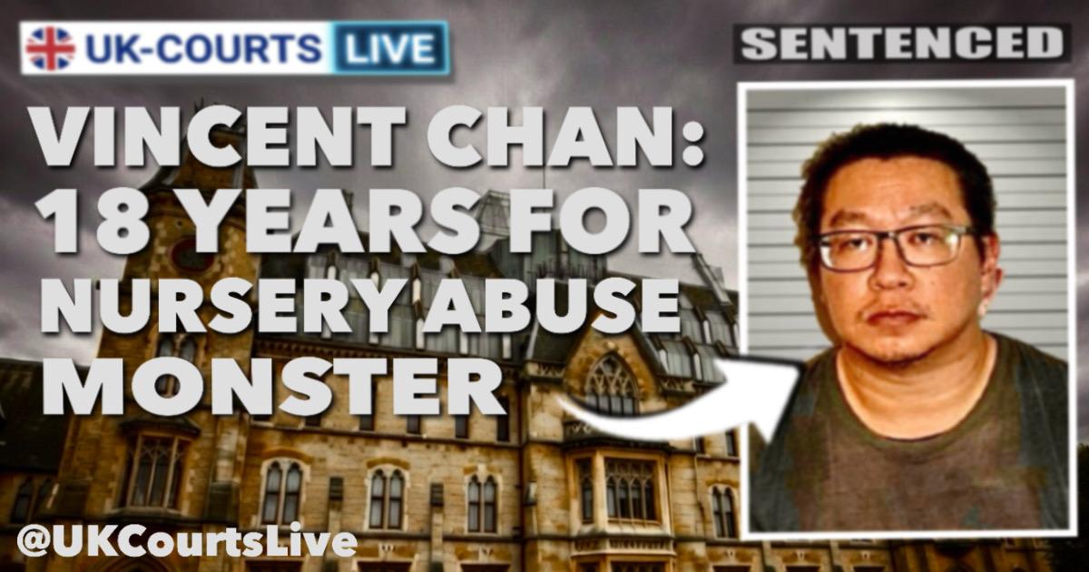 🔴 NURSERY WORKER JAILED FOR 18 YEARS OVER DECADE-LONG CAMPAIGN OF ABUSE