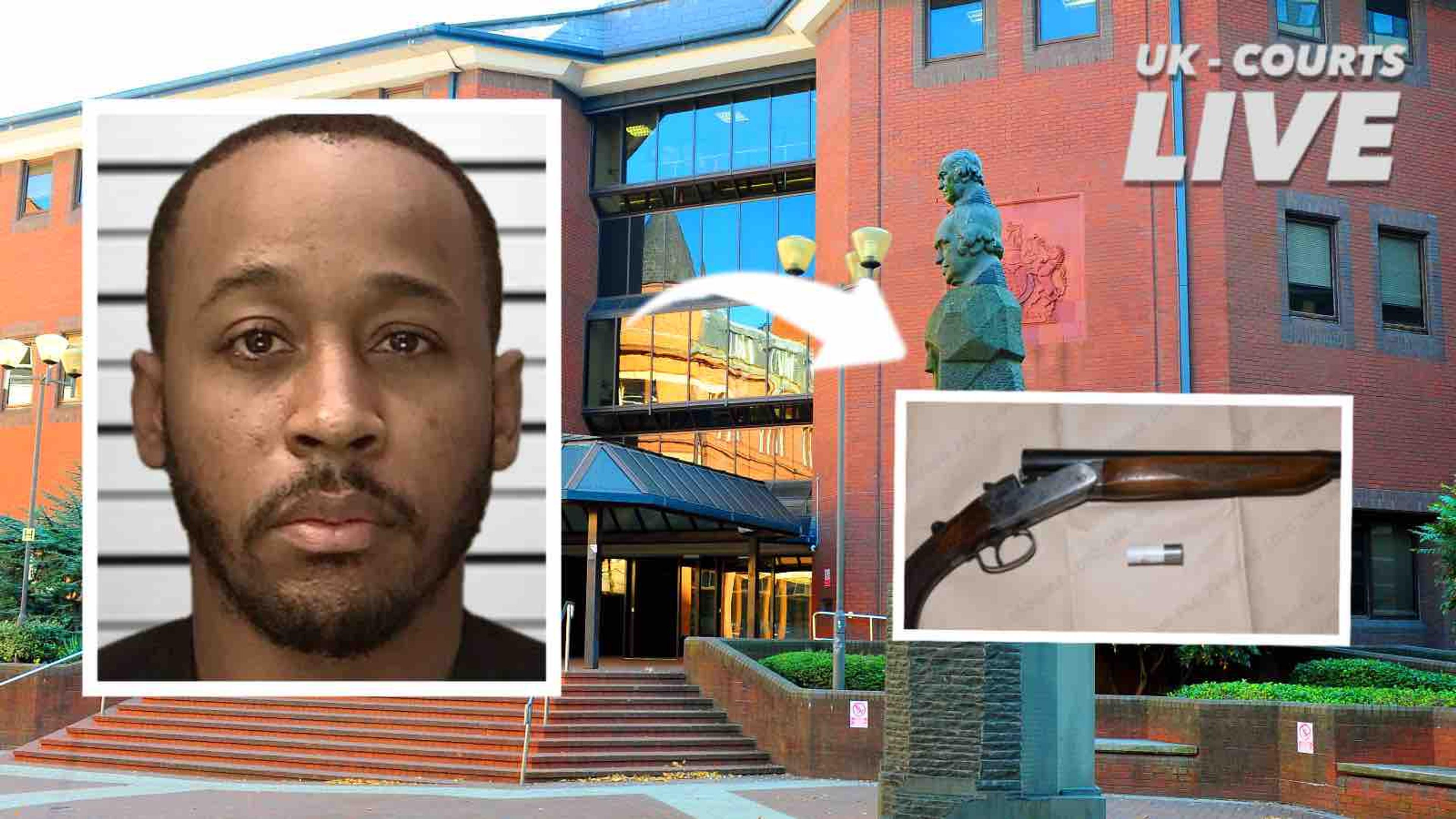 🔴 GUILTY: GUNMAN SHOT VICTIM AT POINT-BLANK RANGE IN CAR PARK
