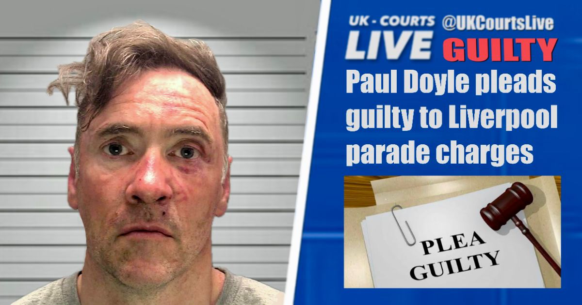 🔴 Liverpool Parade Car Attack – Paul Doyle Admits Guilt