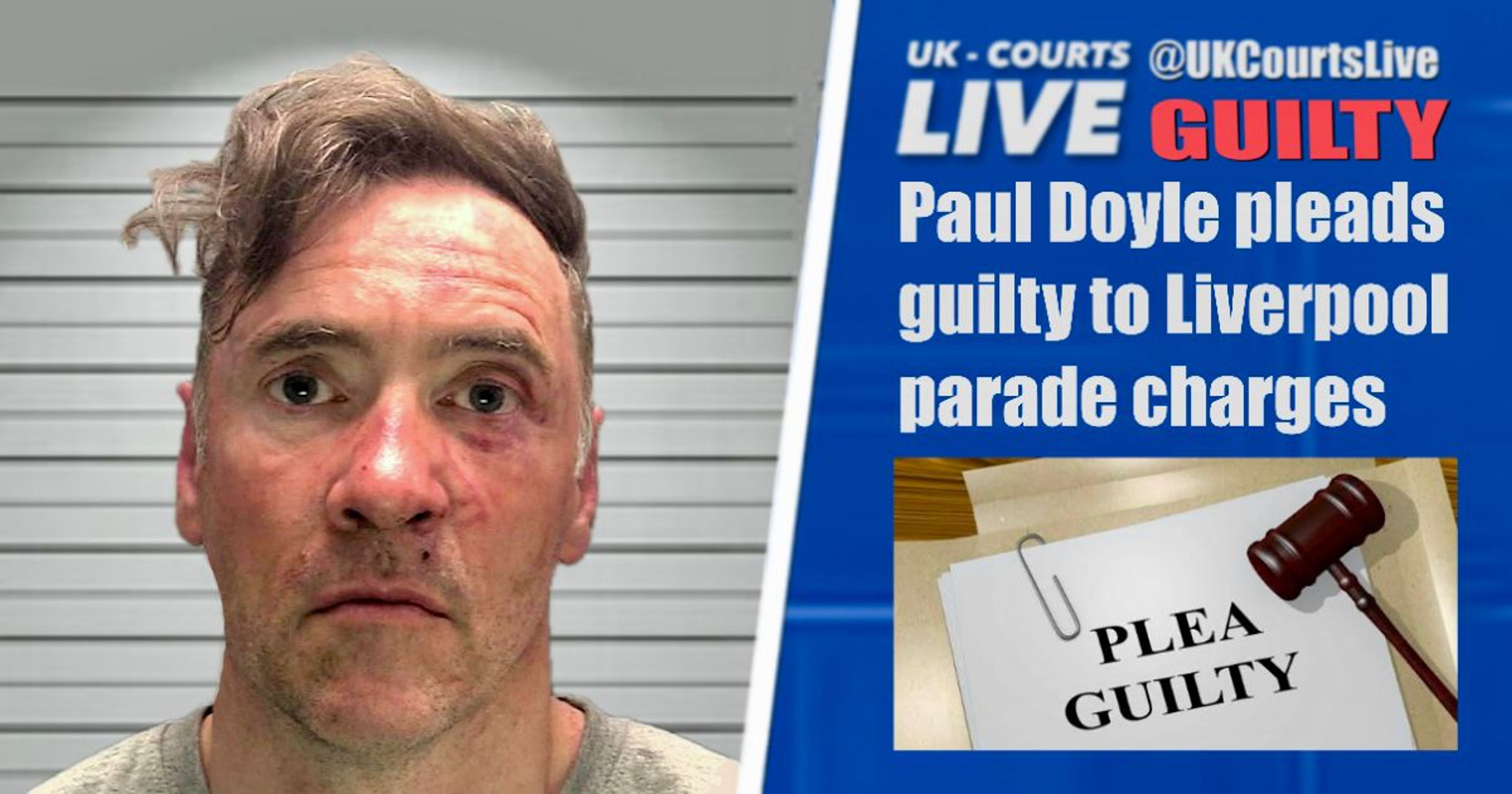 🔴 Liverpool Parade Car Attack – Paul Doyle Admits Guilt