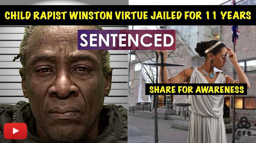 Winston Virtue, 64 Year Old Child Rapist Who Plied victim With Drink and Drugs, Jailed For 11 Years