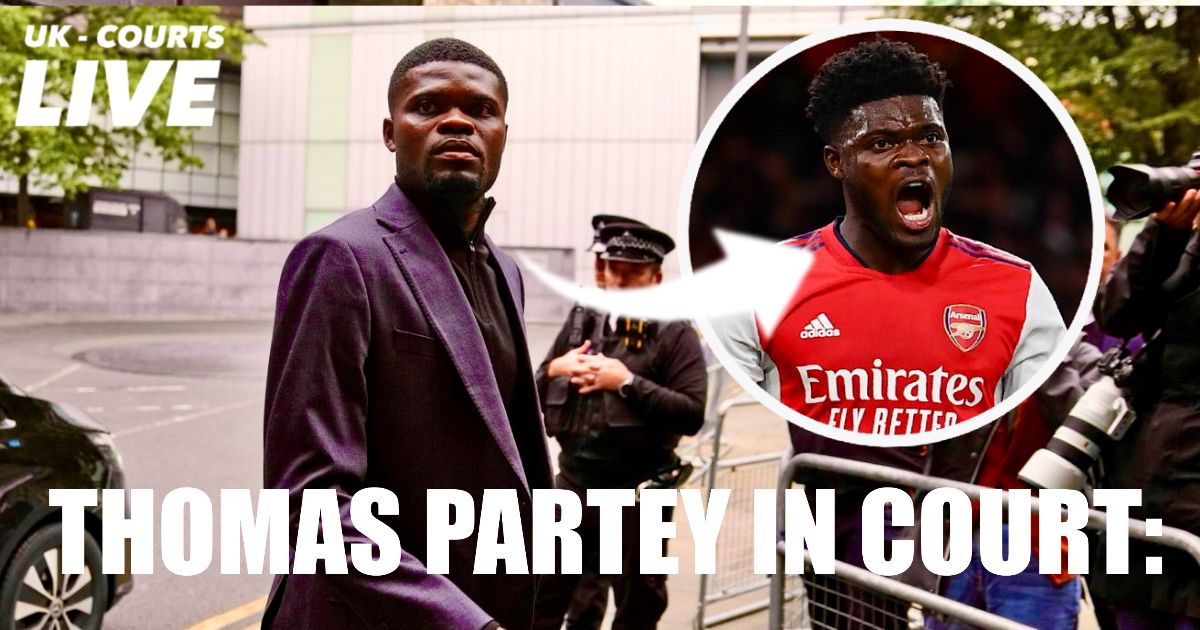 🔴 EX ARSENAL STAR THOMAS PARTEY PLEADS NOT GUILTY TO RAPE