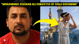 "MUHAMMED ZEESHAN ALI - Intercepted in Shocking Sting Operation, Attempting to Groom Girl (13) !"