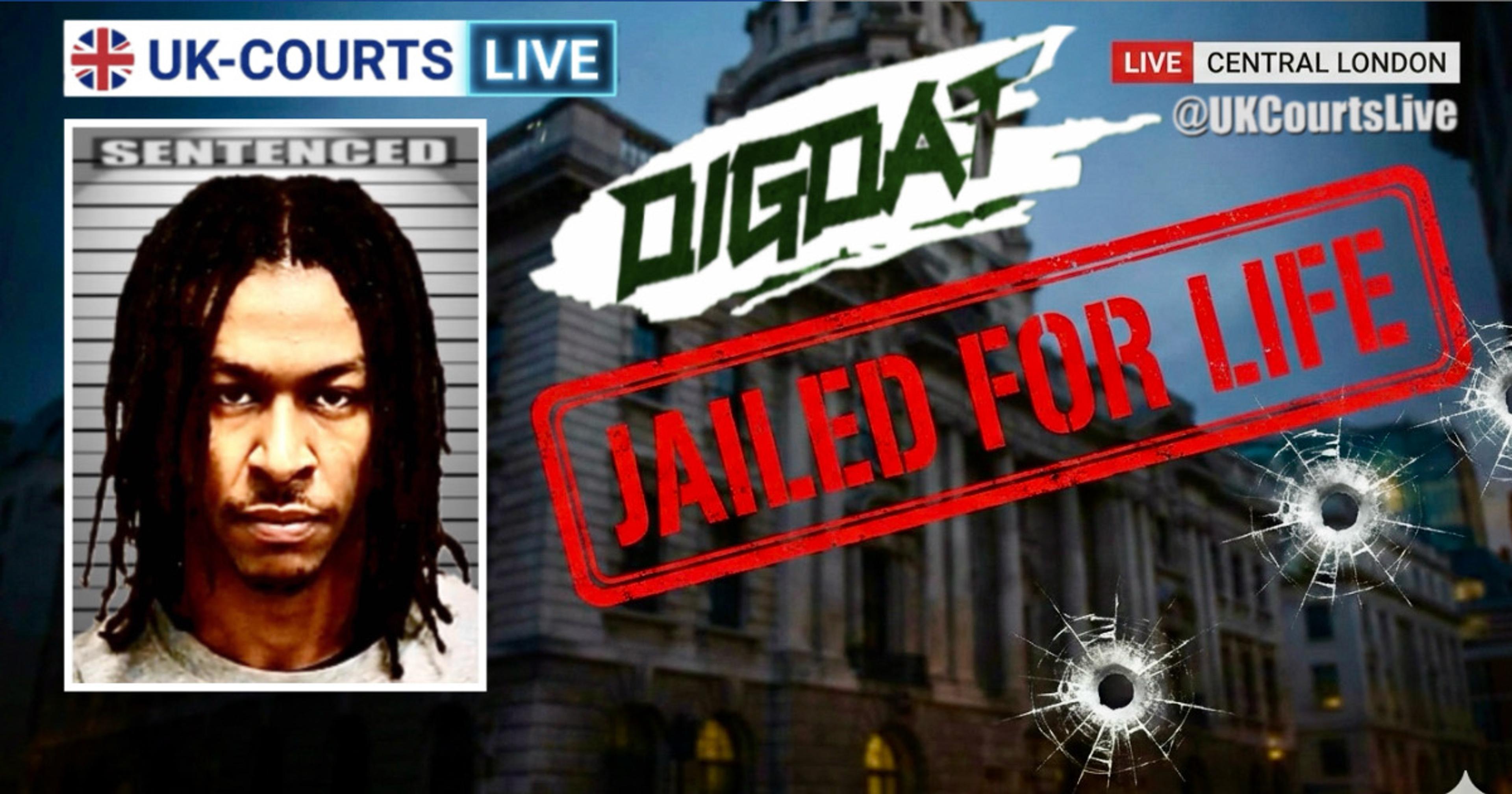 🔴 RAPPER DIGDAT JAILED FOR LIFE OVER NOTTING HILL DRIVE-BY SHOOTING