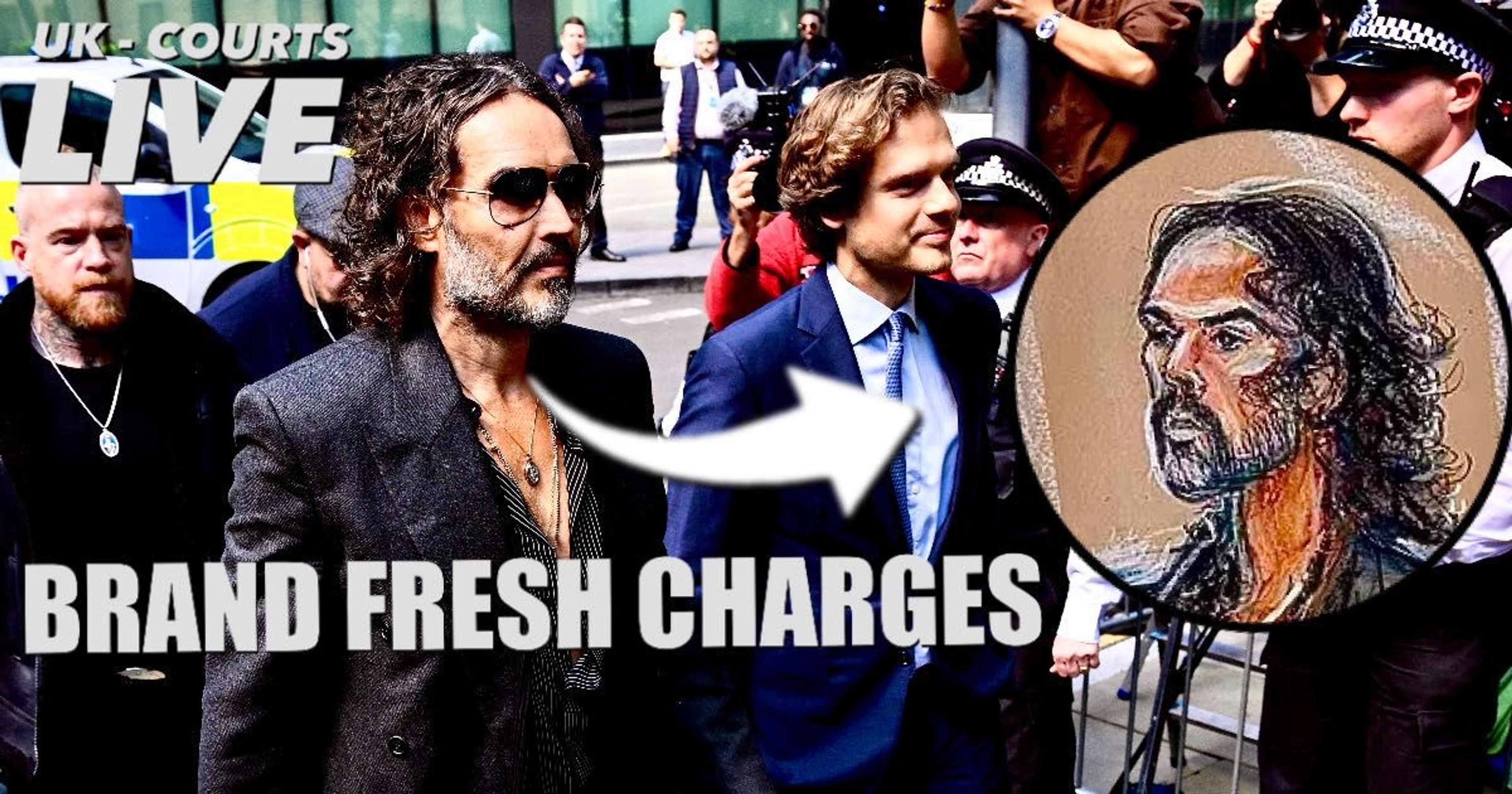 🔴 BRAND'S BATTLE: COMEDIAN HIT WITH NEW RAPE AND ASSAULT CHARGES