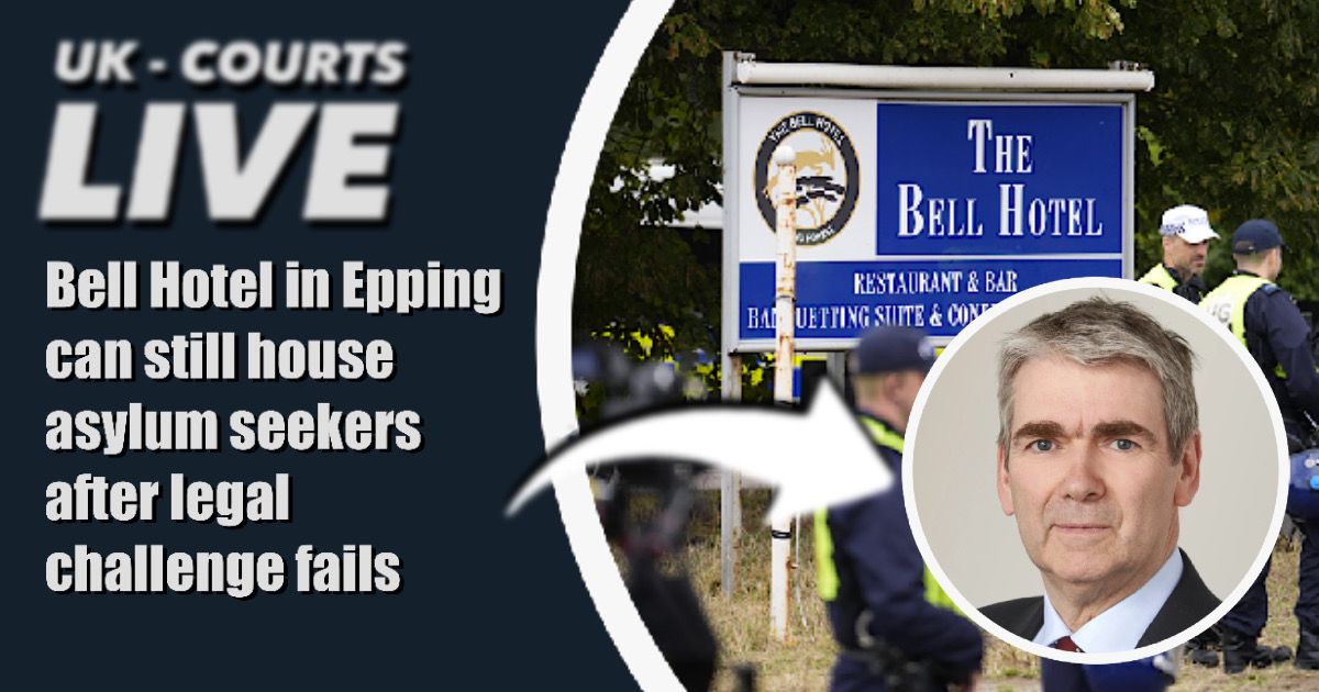 Bell Hotel in Epping can still house asylum seekers after legal challenge fails