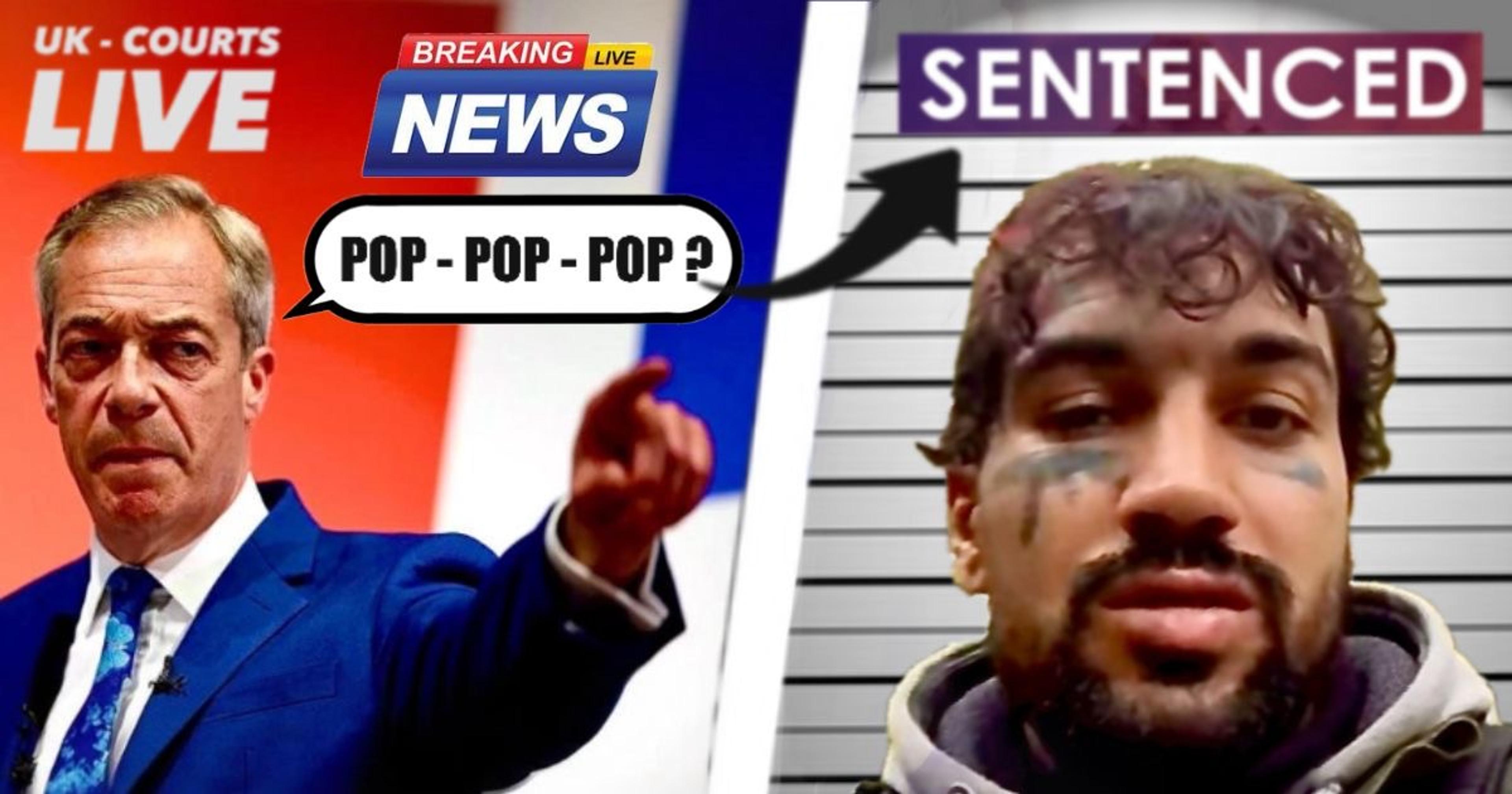 MIGRANT JAILED FOR CHILLING NIGEL FARAGE THREAT