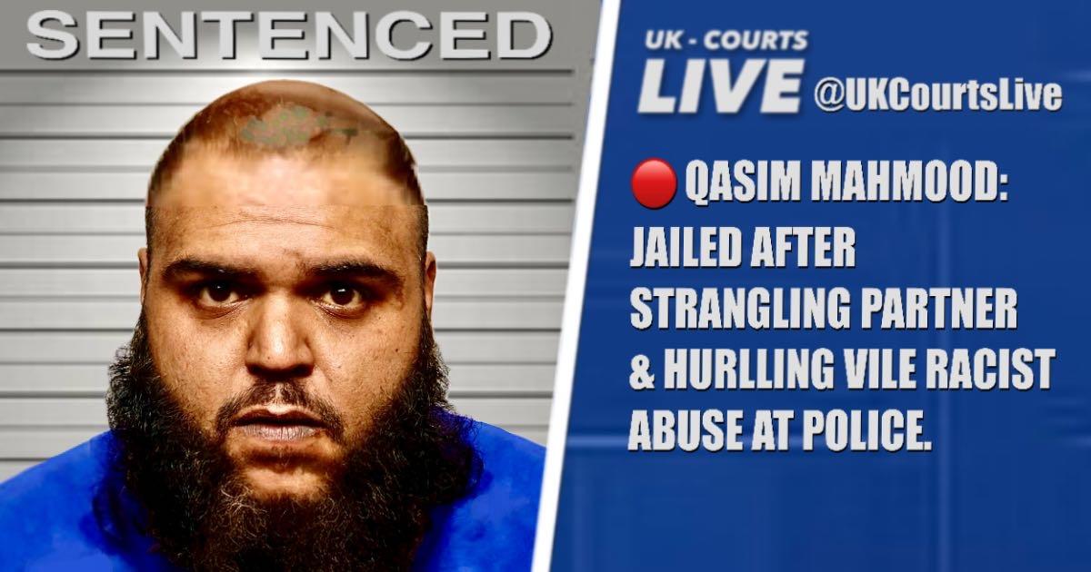 π΄ BRADFORD DAD JAILED FOR STRANGLING EX AND RACIST RANT