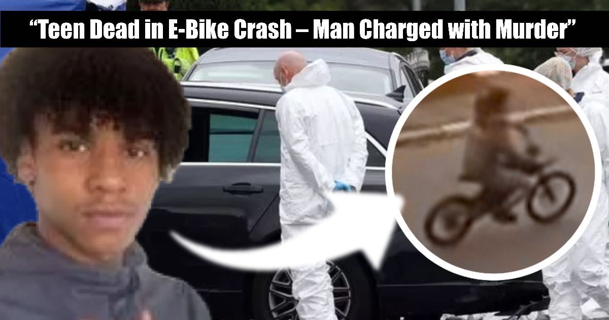 🔴 Man Charged With Murder After E-Bike Teen Killed