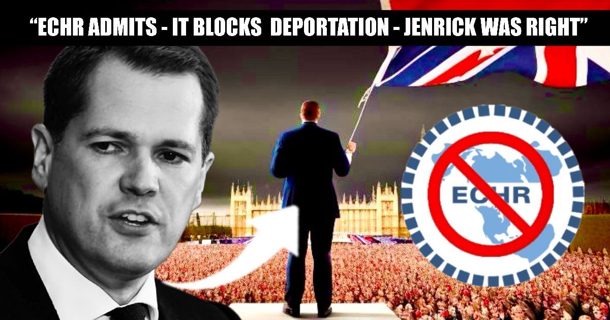Jenrick Was Right: Europe Admits ECHR Fuels Immigration Chaos