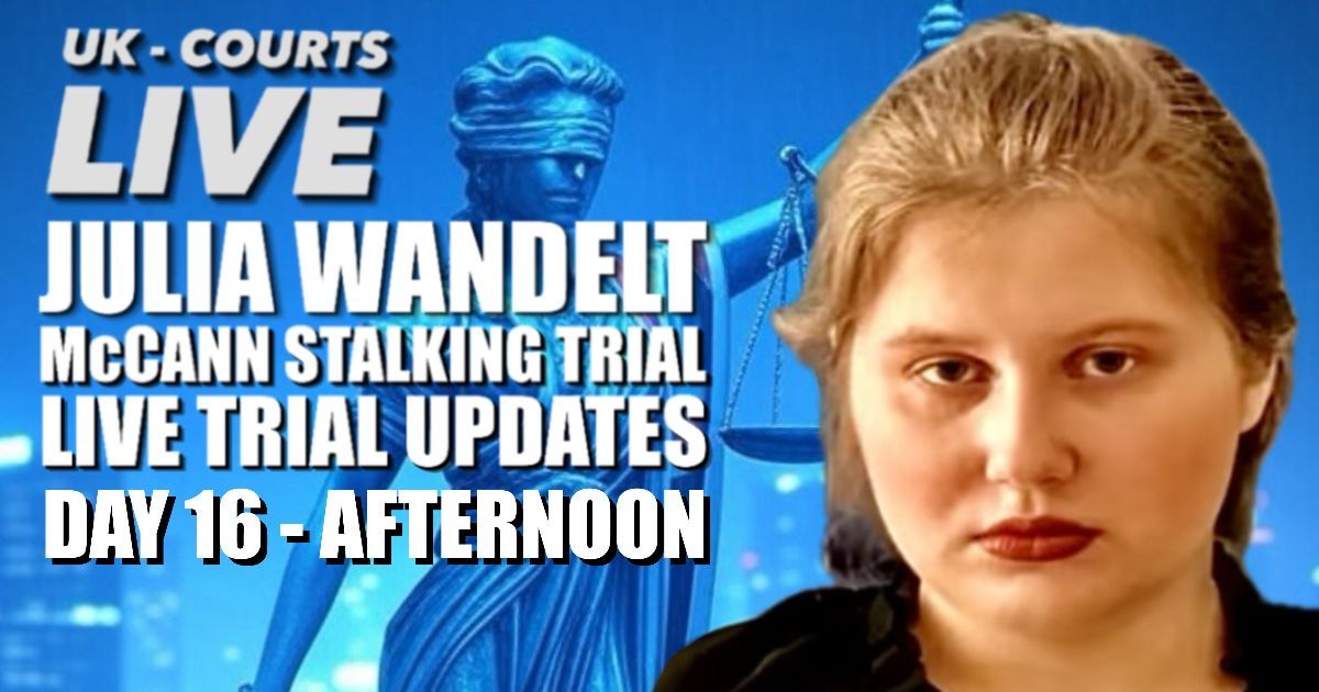 🔴 SHOCK STALKING TRIAL: MCCANN HOAX EXPOSED!