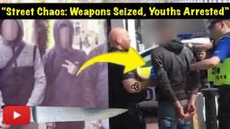 Chaos Unleashed: Scenes of Violence and Disorder Grip Birmingham Streets