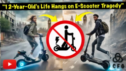 "12-Year-Old Fighting for Life: E-Scooter Crash Sparks Safety Fury Amidst Illegal Usage Uproar"
